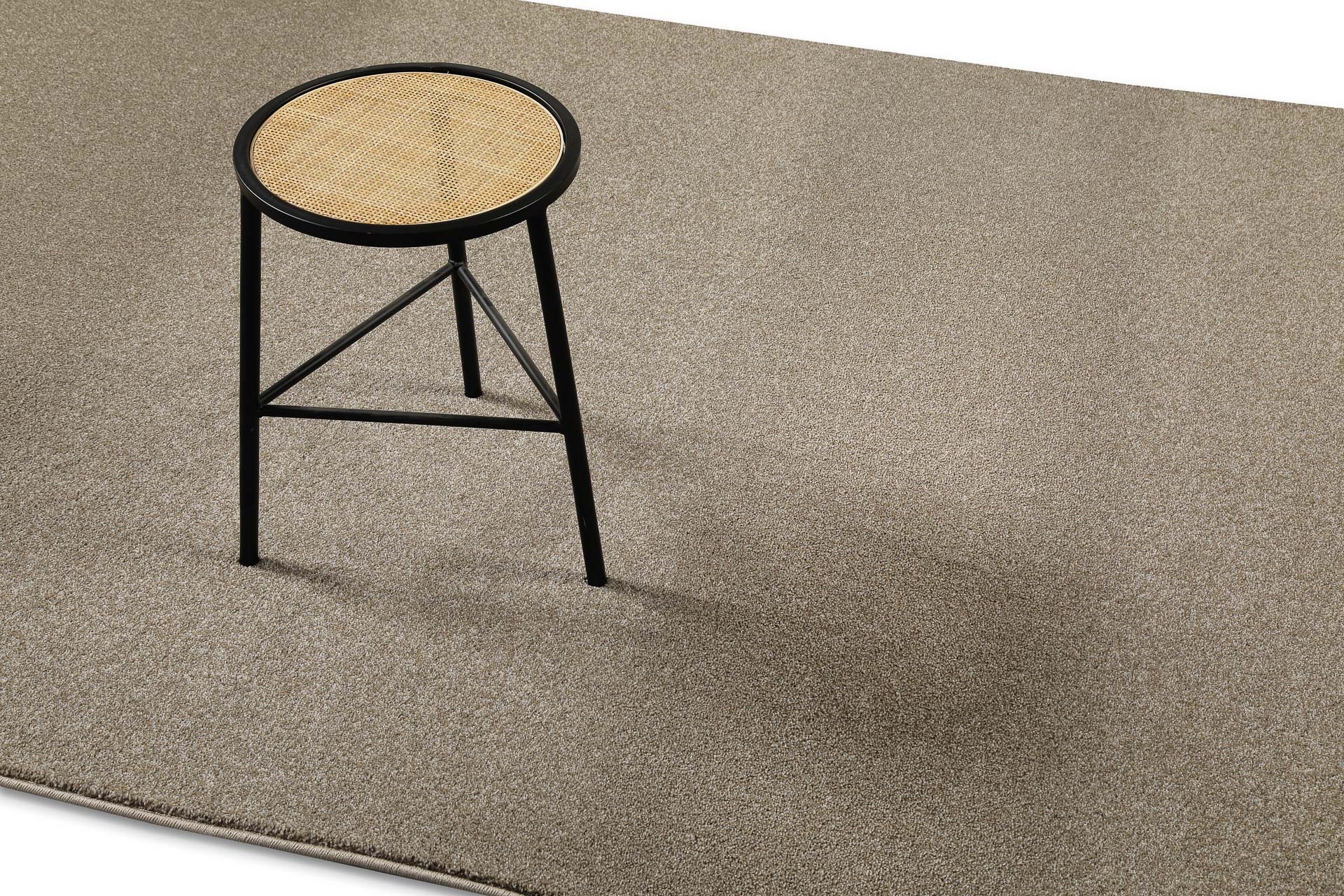 Wecon home Tapis »Tim« Rectangulaire 12 mm Höhe einfarbig, meliert, modern, pflegeleicht, Wohnzimmer, Schlafzimmer