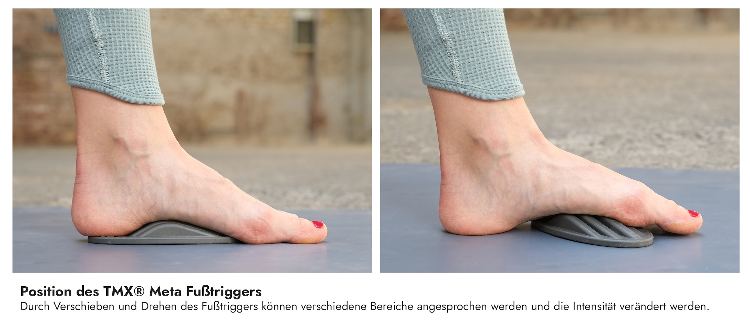 TMX Fussmassagegerät »META Fusstrigger« Die Kombination aus Fuss-Mobilisator und -Trigger, 3 Intensitätsstufen