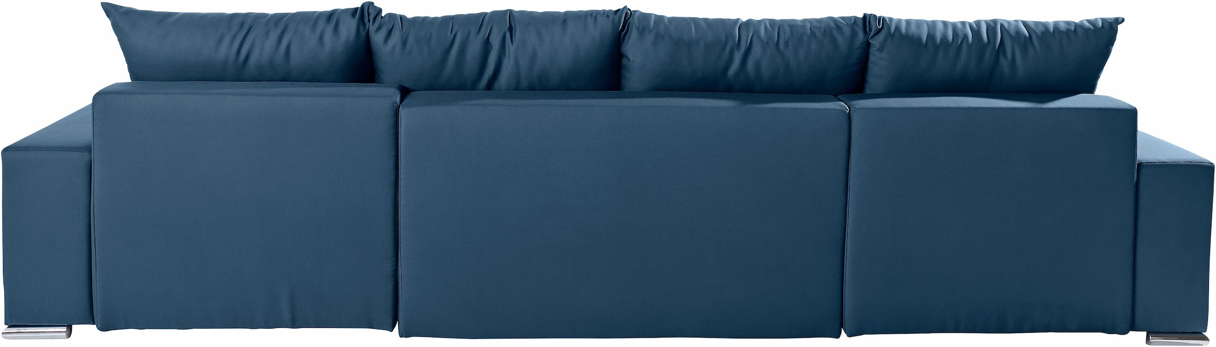 COLLECTION AB Paysage de salon »Josy XL U-Form, Breite: 313 cm« mit Bettfunktion, Bettkasten & 2 Zierkissen, Federkern