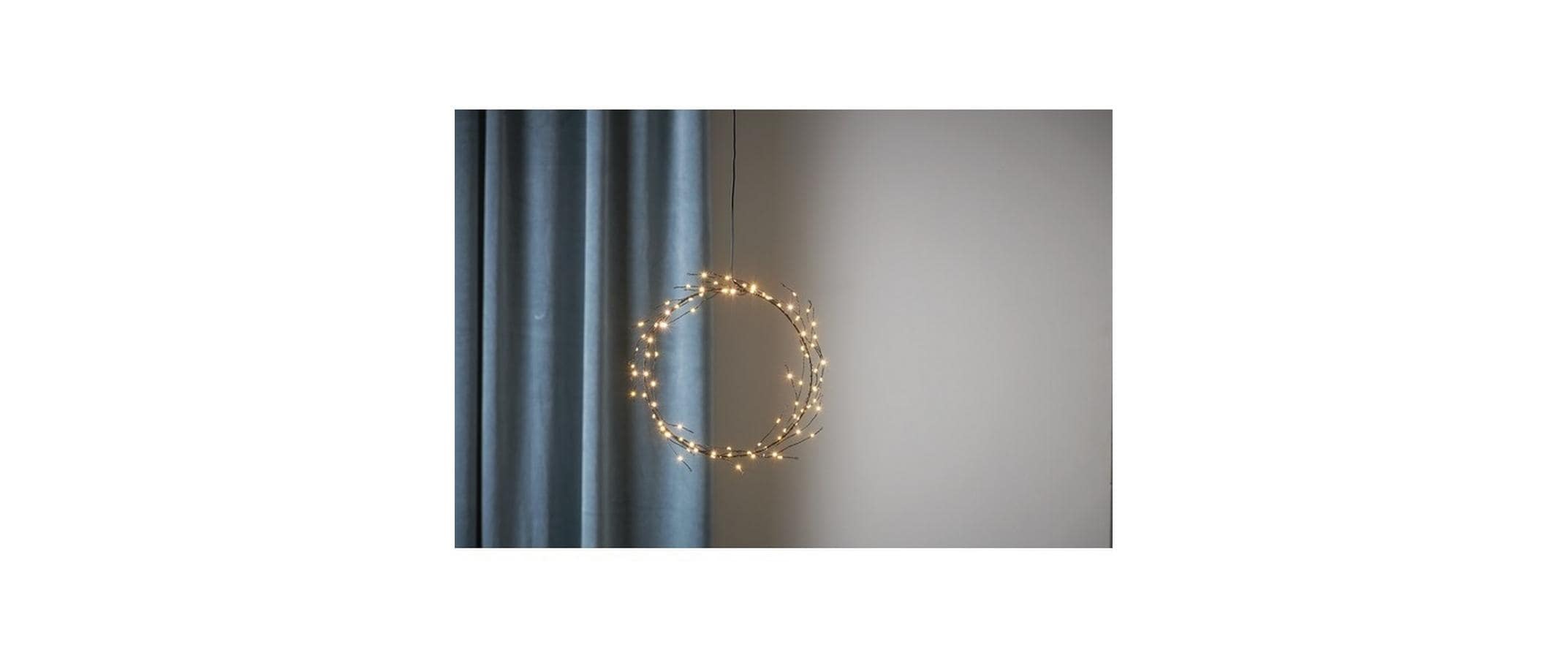   Dekohänger »LED-Weihnachtskranz«