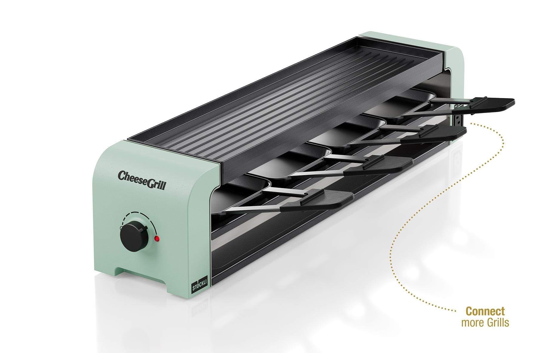 Stöckli Raclette »Stöckli CheeseGrill 4 Connect 4 Personen«
