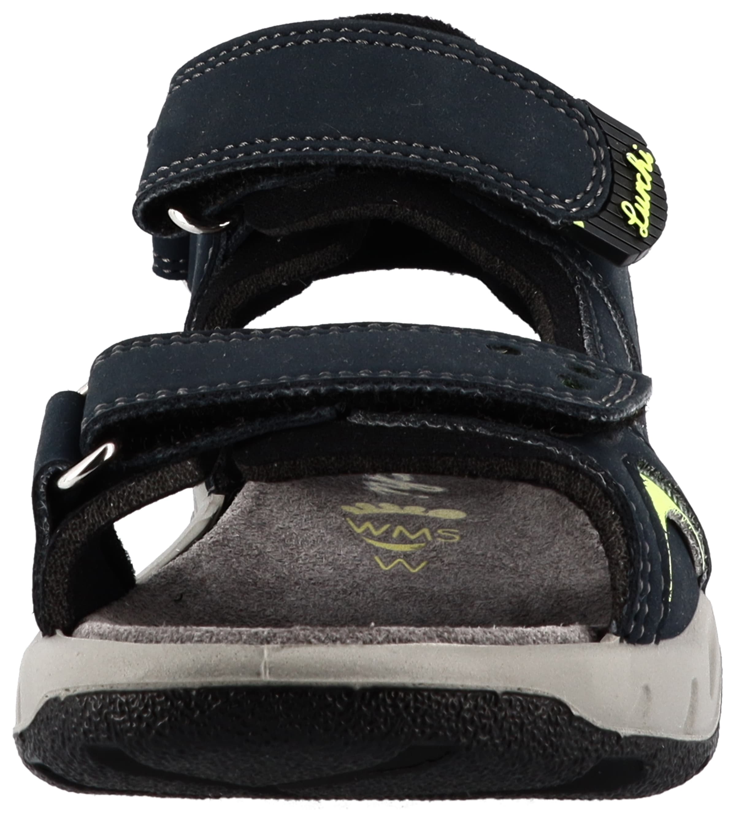 Lurchi Sandale »Oweno«  Klettschuh mit Neonfarben, Grössenschablone zum Download