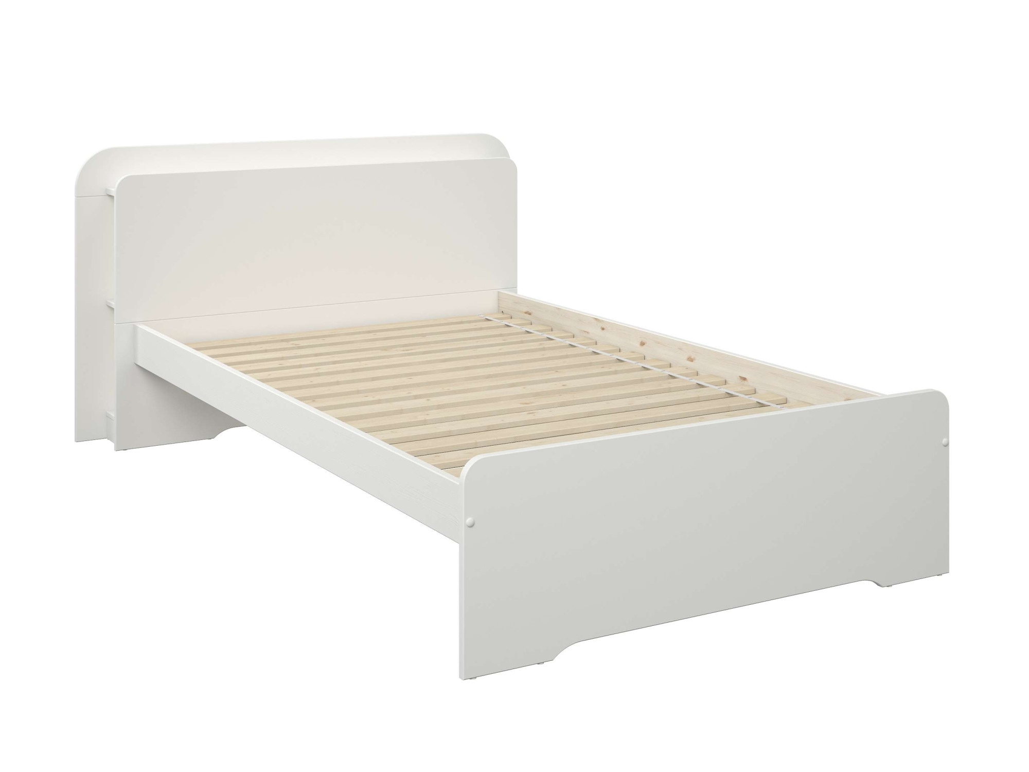 GOODproduct Lit »Ismund, Stauraum im Kofteil, Stauraumbett« inklusive Lattenrost, teilmassiv, Bettkasten optional