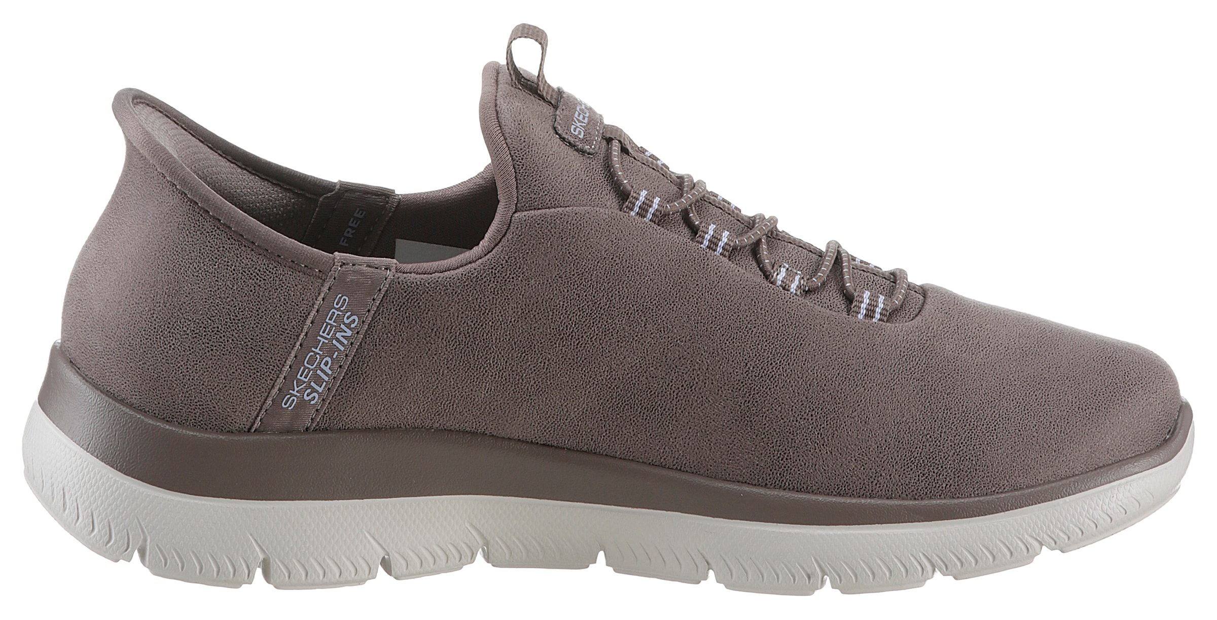 Skechers Baskets slip-on »SUMMITS«  mocassin, chaussure de loisirs, chaussure basse en fabrication vegan
