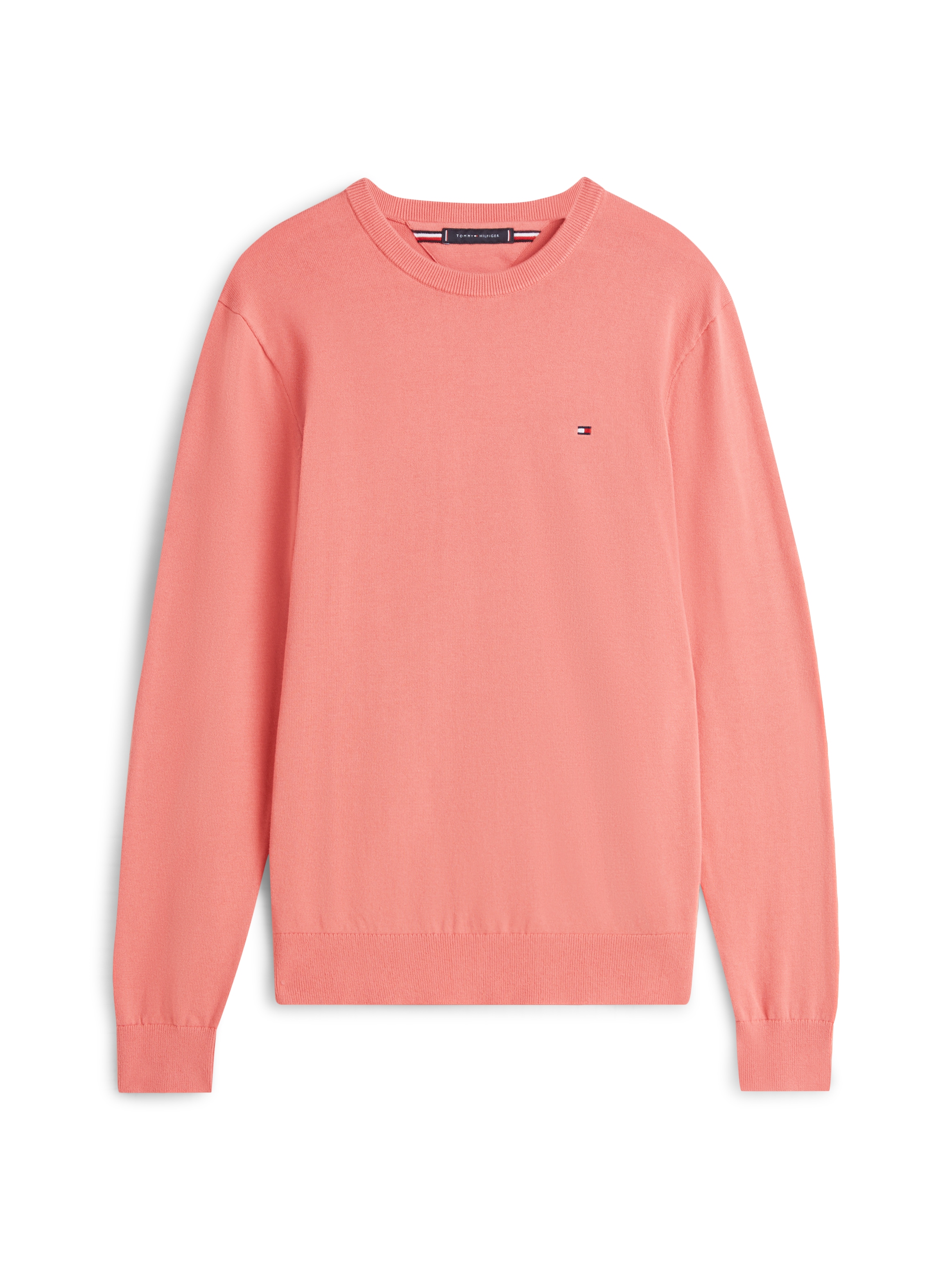 Tommy Hilfiger Pull à col rond »ESSENTIAL COTTON« Crewneck Regular Fit Premium Mode