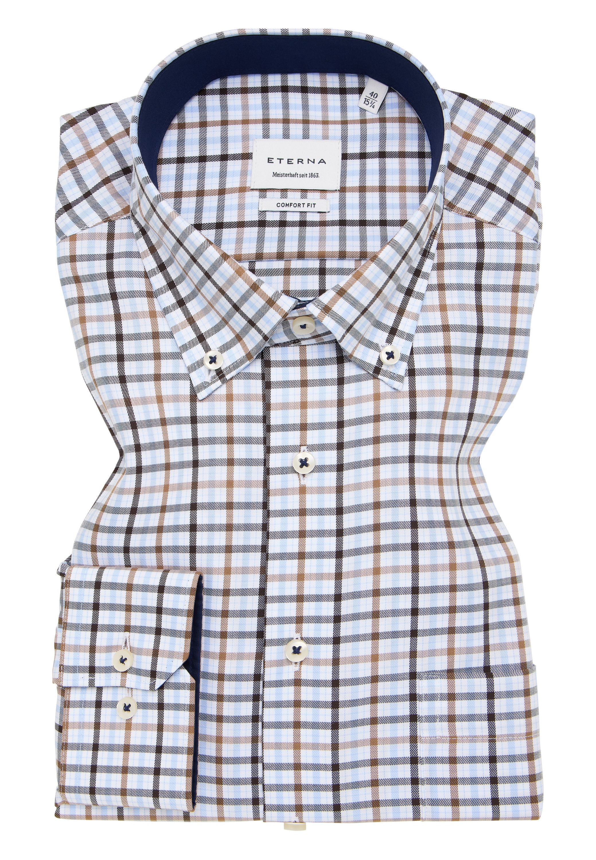 Eterna Chemise à manches longues »COMFORT FIT« NON IRON (bügelfrei)