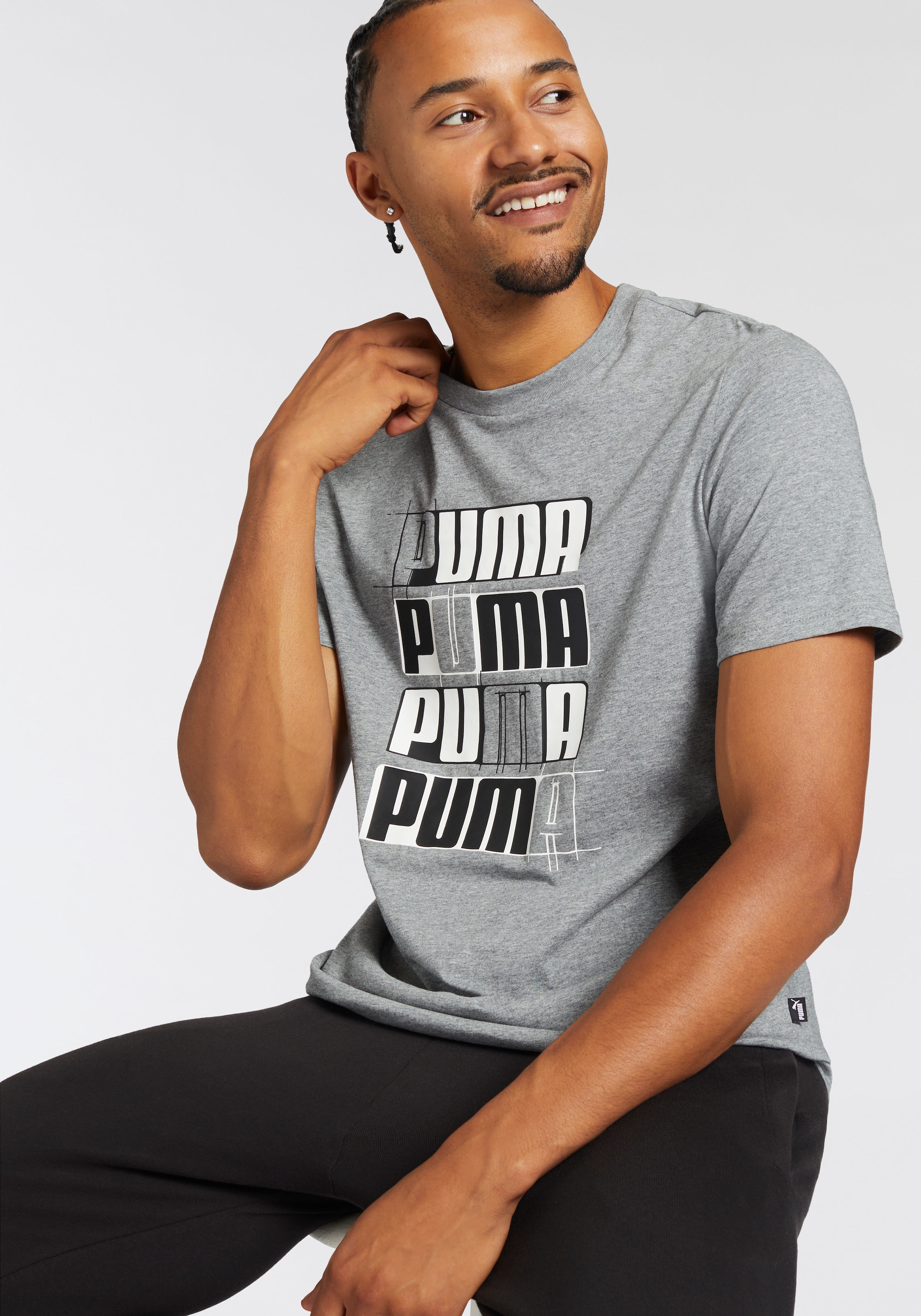 PUMA T-Shirt »ESS+ LOGO LAB TEE« 1 Stk. tlg.