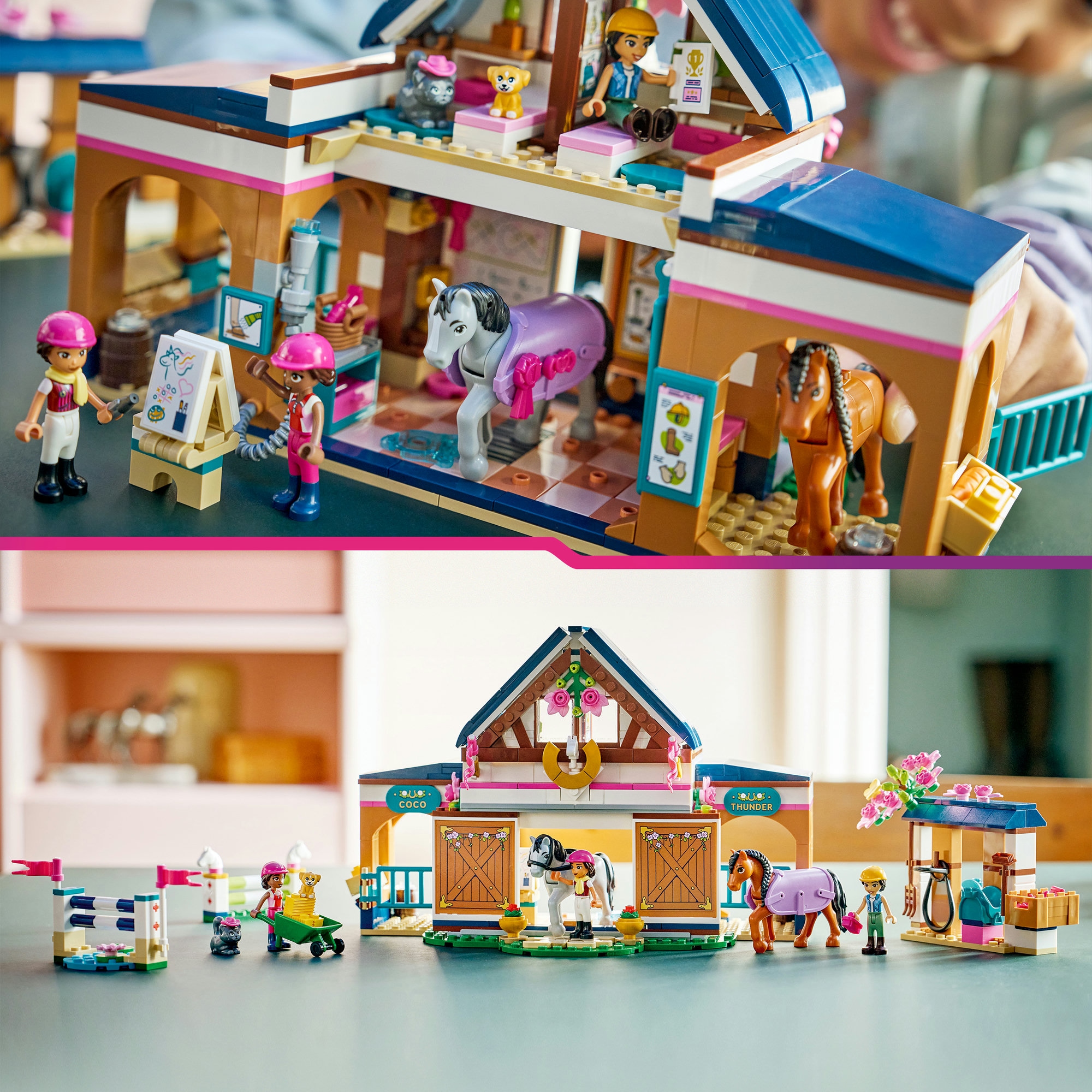 LEGO® Pions de construction »Pferdestall und Reitschule (42688), LEGO Friends« Made in Europe