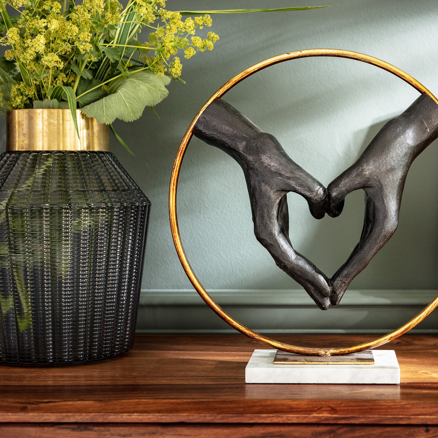 Kare Design Vase de table »Vase Barfly Grey 30cm«