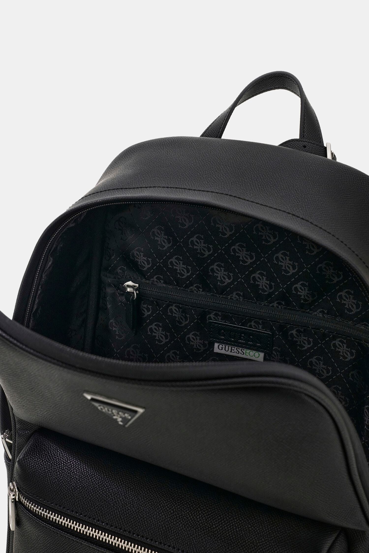 Guess Sac à dos »MILANO SQUARED BACKPACK« Cityrucksack, Freizeitrucksack mit praktischem Aussenfach
