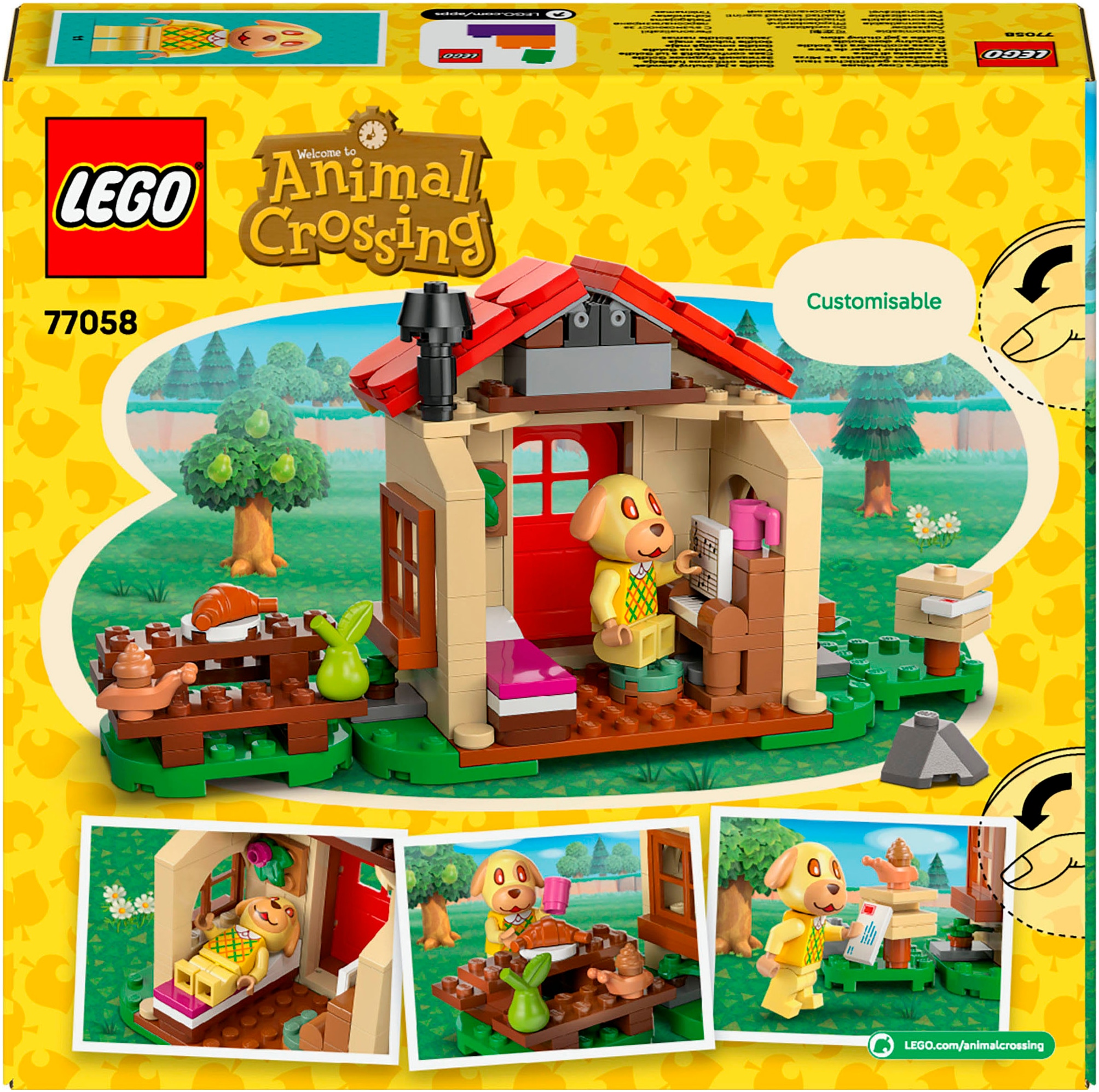 LEGO® Pions de construction »Bienchens gemütliches Haus (77058), LEGO Animal Crossing« Made in Europe