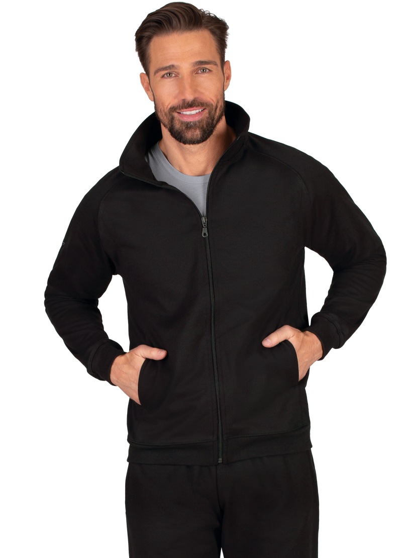 Trigema Sweatjacke »TRIGEMA Raglanjacke aus Sweat-Qualität« 1 Stk.