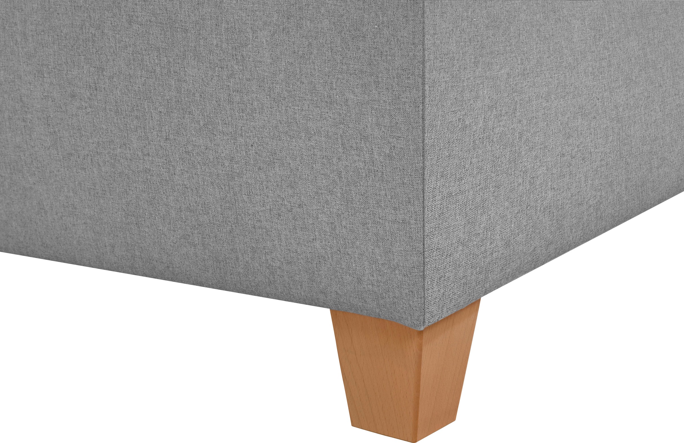 Home affaire Lit boxspring inklusive Komfortschaum-Topper