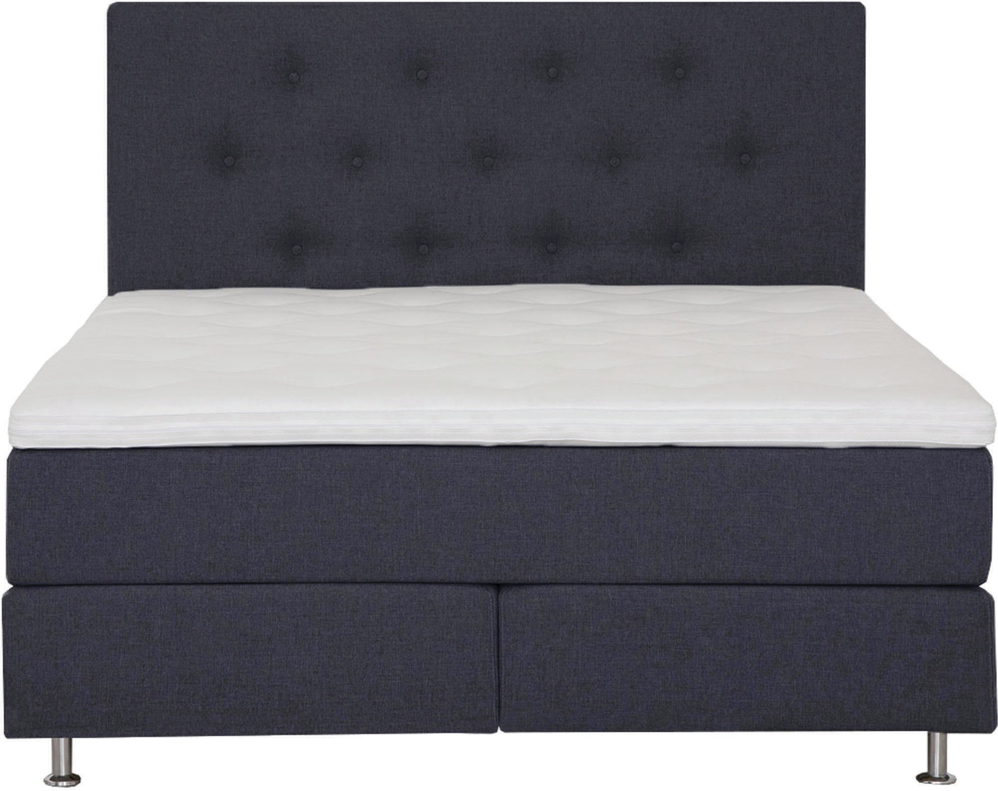 Home affaire Lit boxspring »Nordica« incl. surmatelas, aussi en longueur supplémentaire 200/220 cm