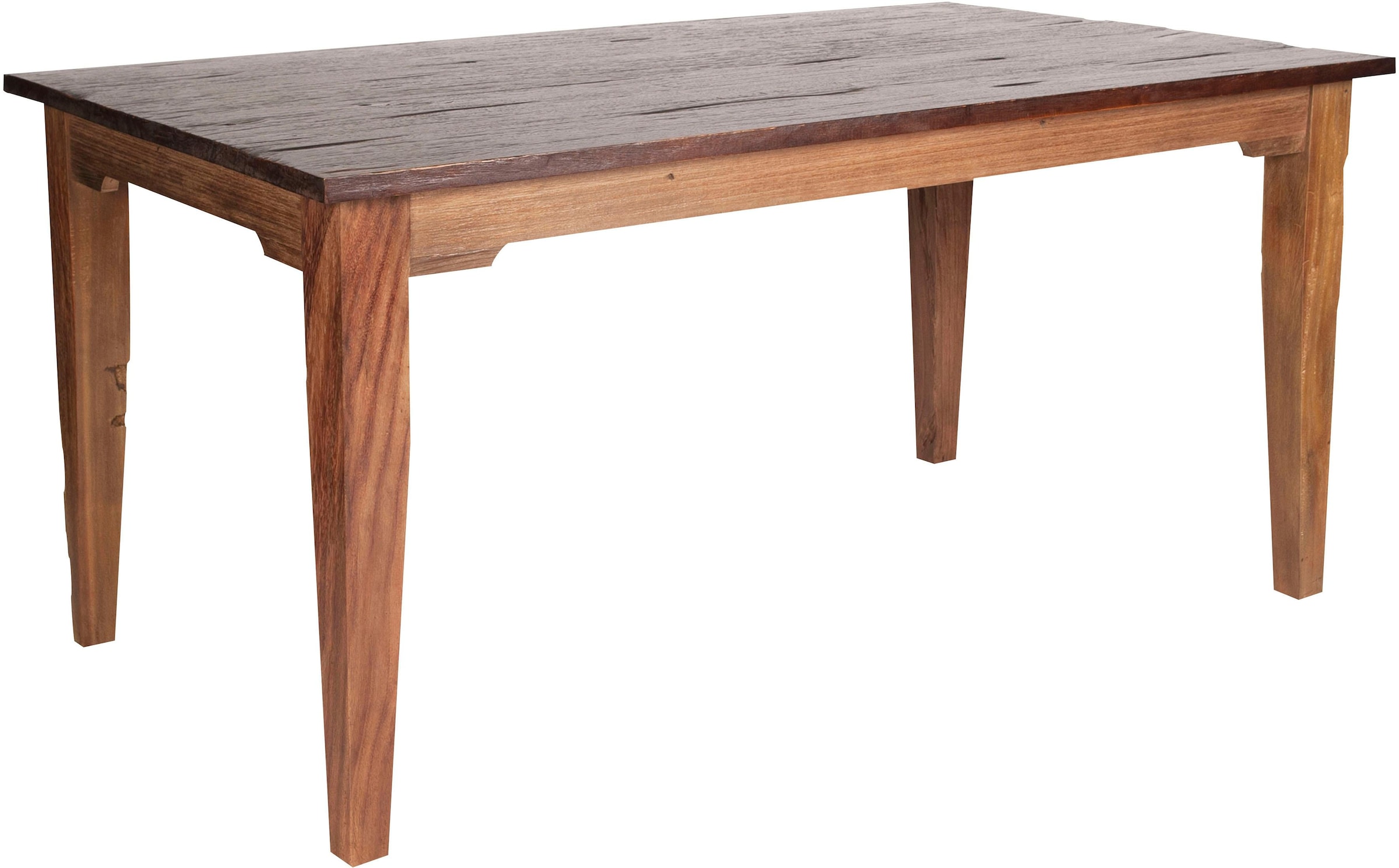 SIT Esstisch »Seadrift Teak Altholz Massivholz Shabby Chic Vintage« Esstisch aus recyceltem Teakholz im Shabby Chic Vintage Design