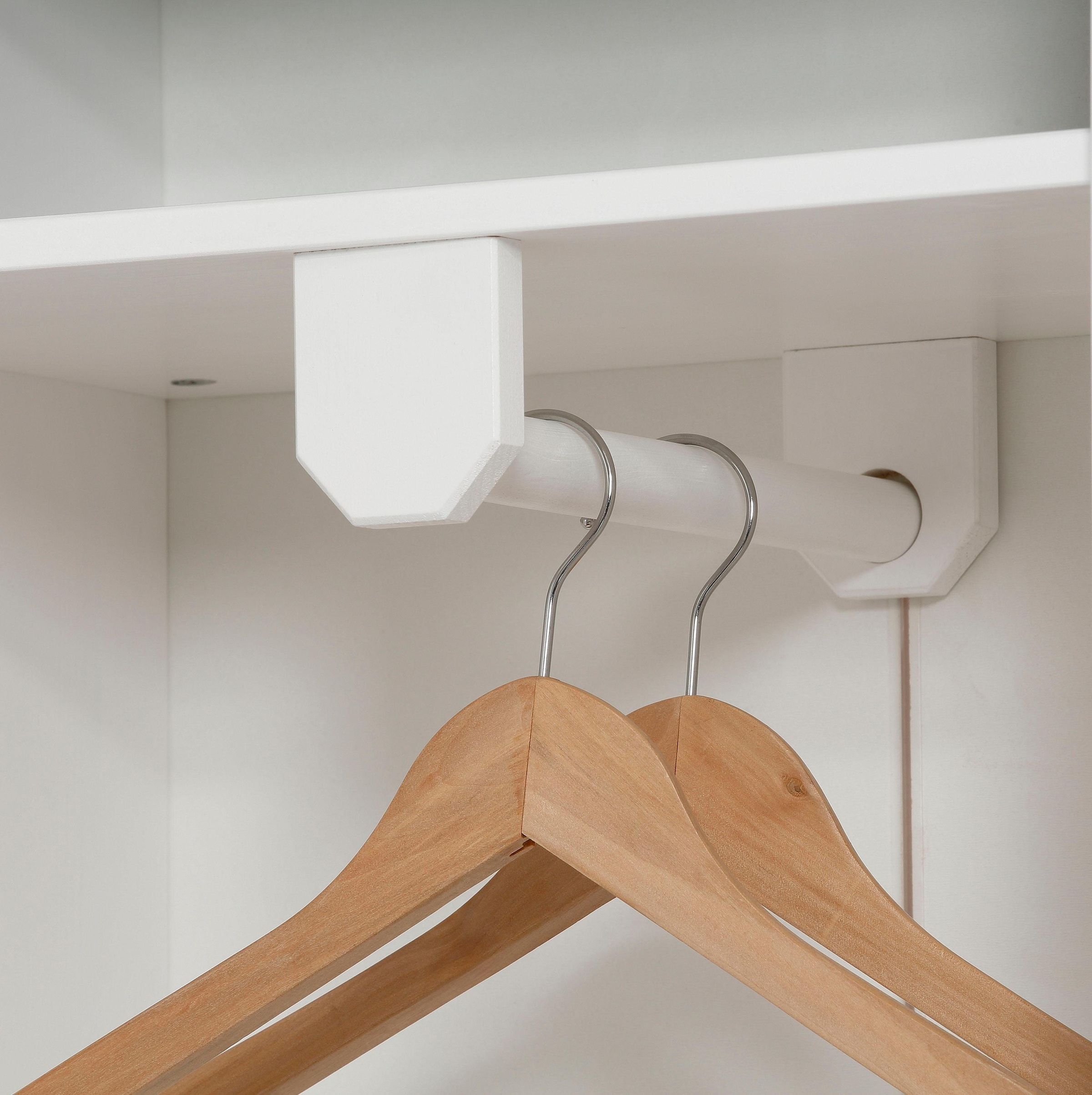 Home affaire Garderobenschrank »Trinidad« aus massiver Kiefer, FSC® zertifiziert, Breite 69 cm