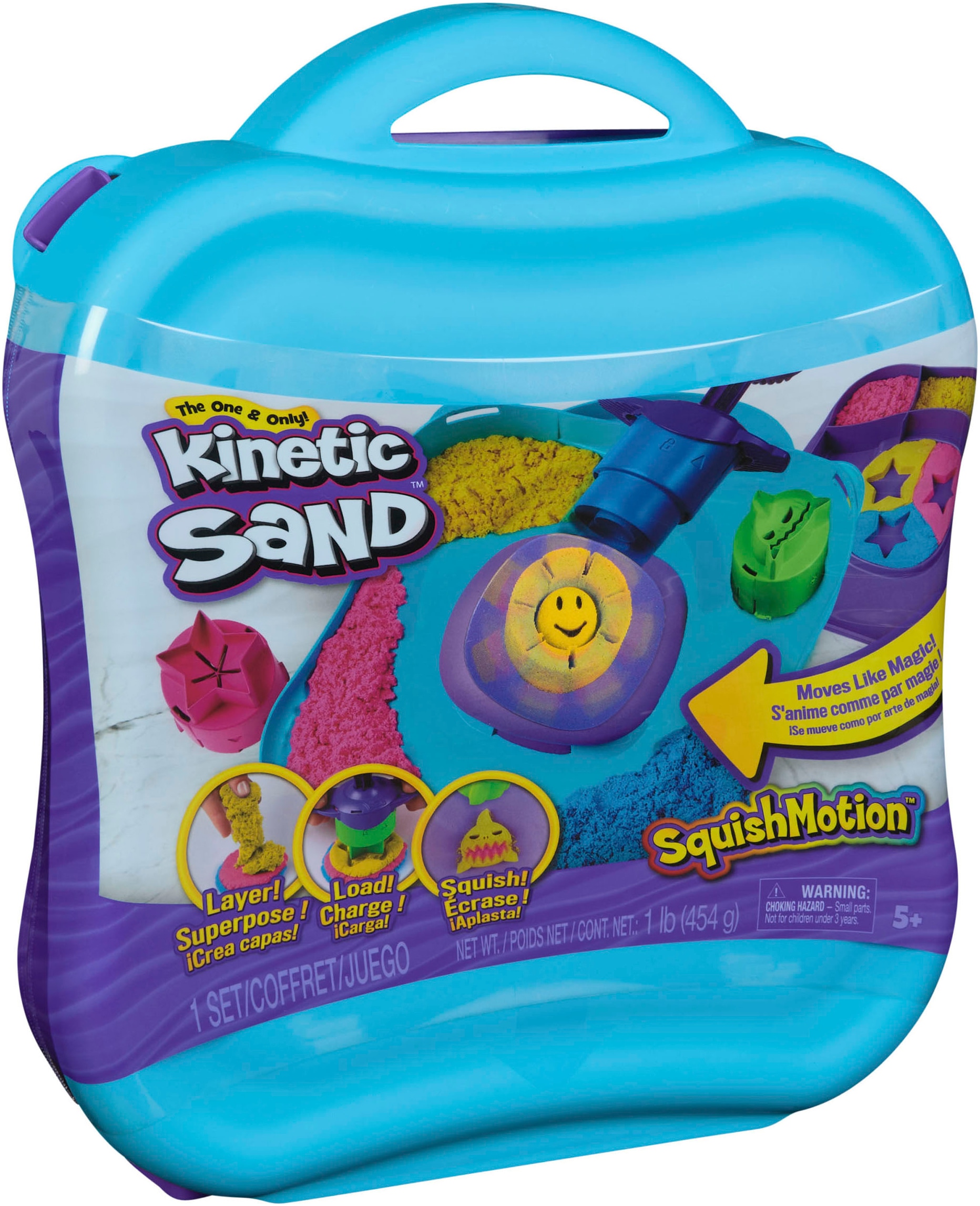 Spin Master Set créatif »Kinetic Sand - Squishmotion Set 453 g«