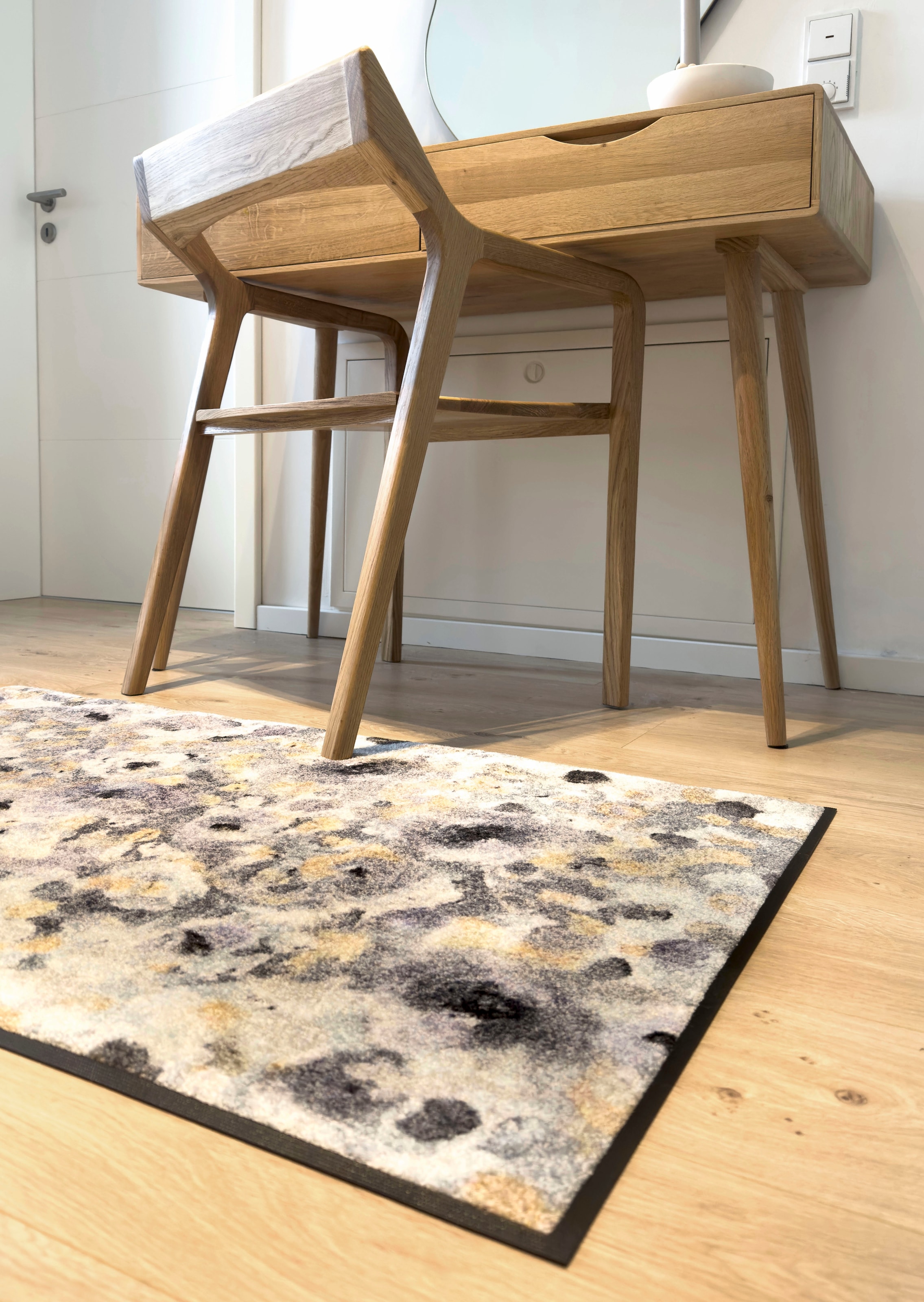 wash+dry by Kleen-Tex Tapis de sol »Light Blossom« Rectangulaire 7 mm Höhe