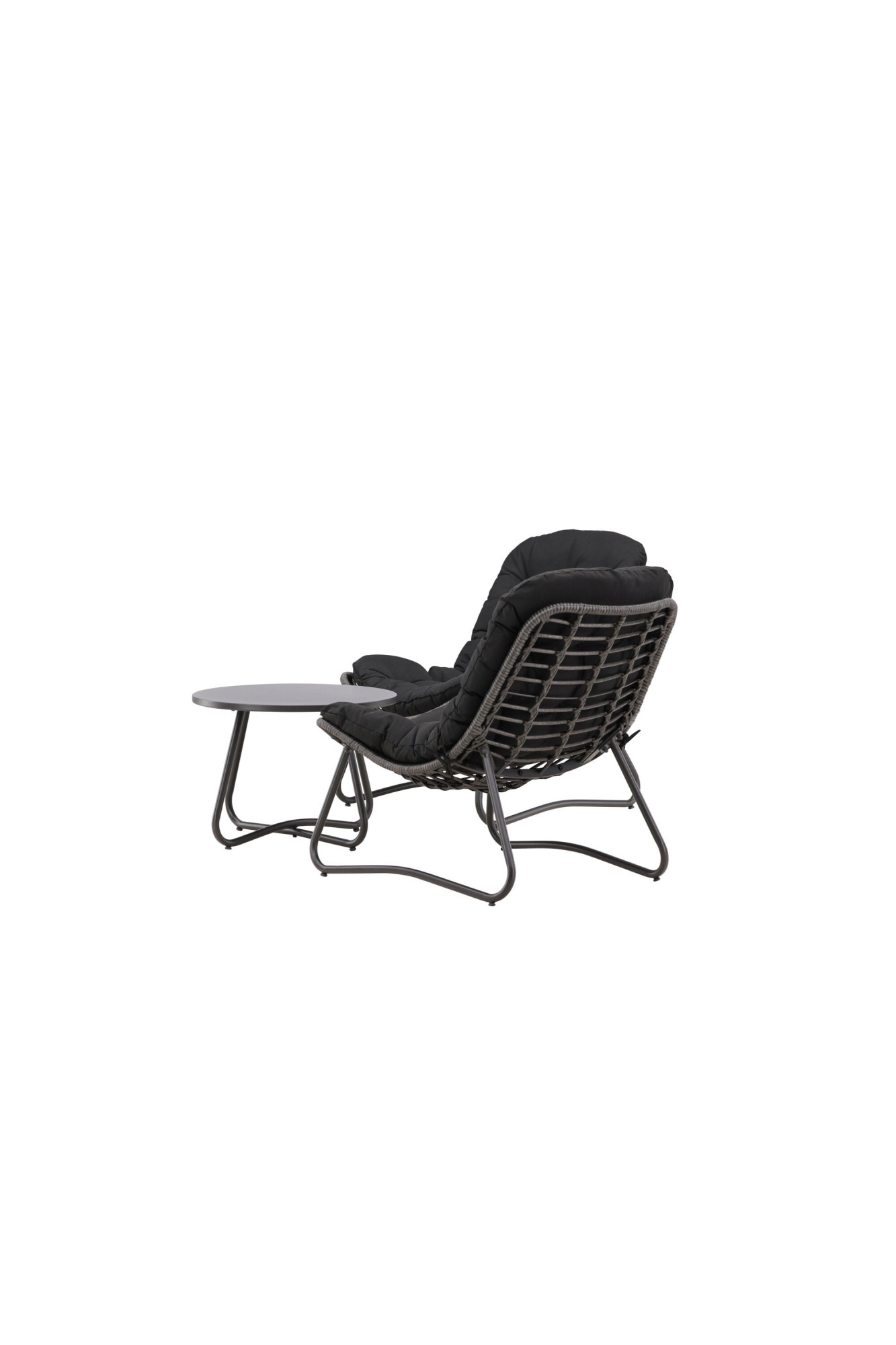 Venture Home Gartenlounge-Set »Cala, grosszügiges Outdoor-Set für hohen Sitzkomfort« 3 tlg. Loungemöbel rund, Stoffbezug, angenehm, weich