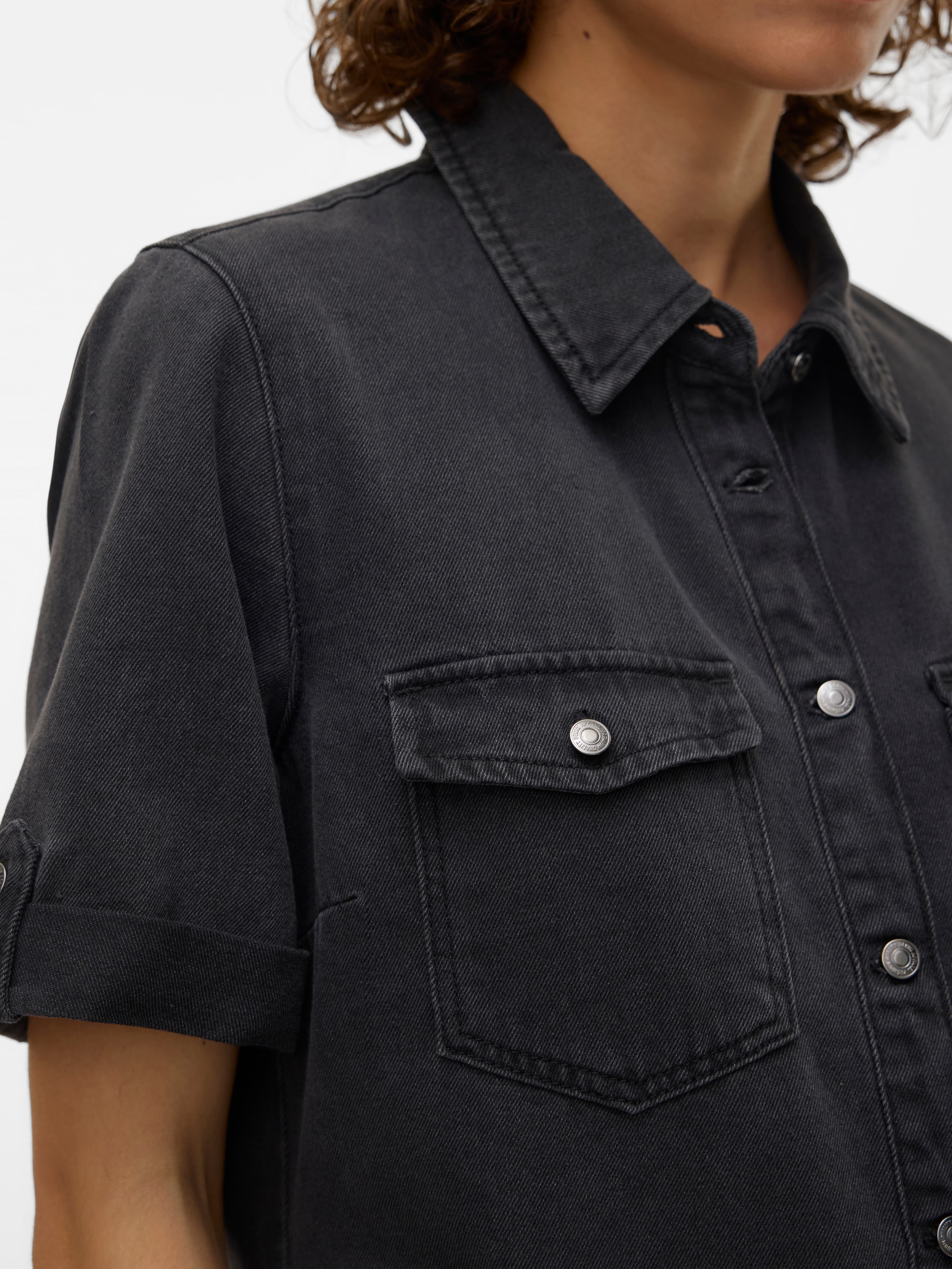 Vero Moda Robe en jean »VMJENNIE SS SHORT DENIM DRESS NOOS«