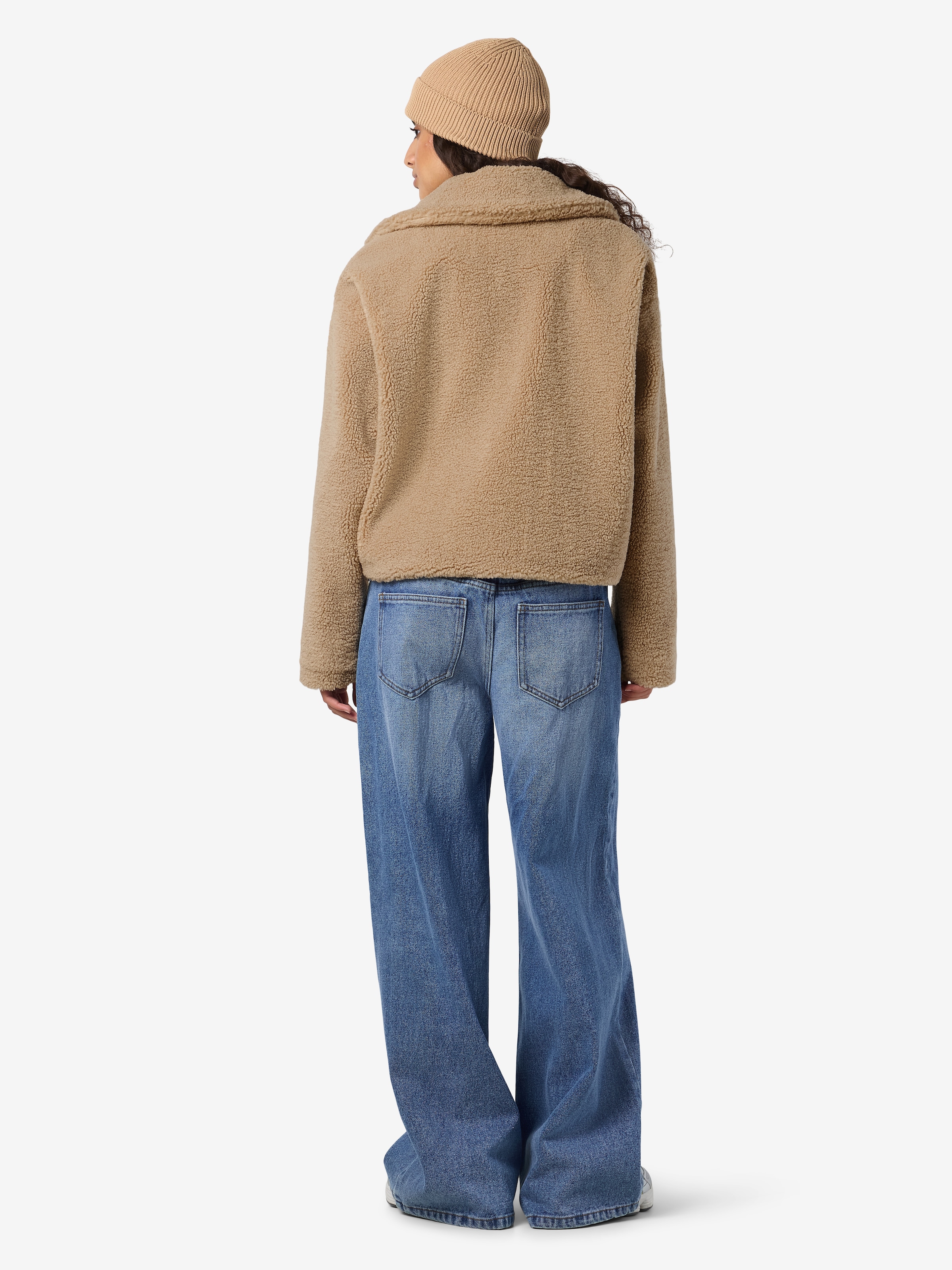 Noisy may Plüschjacke »NMNATI CROP TEDDY JACKET FWD NOOS«