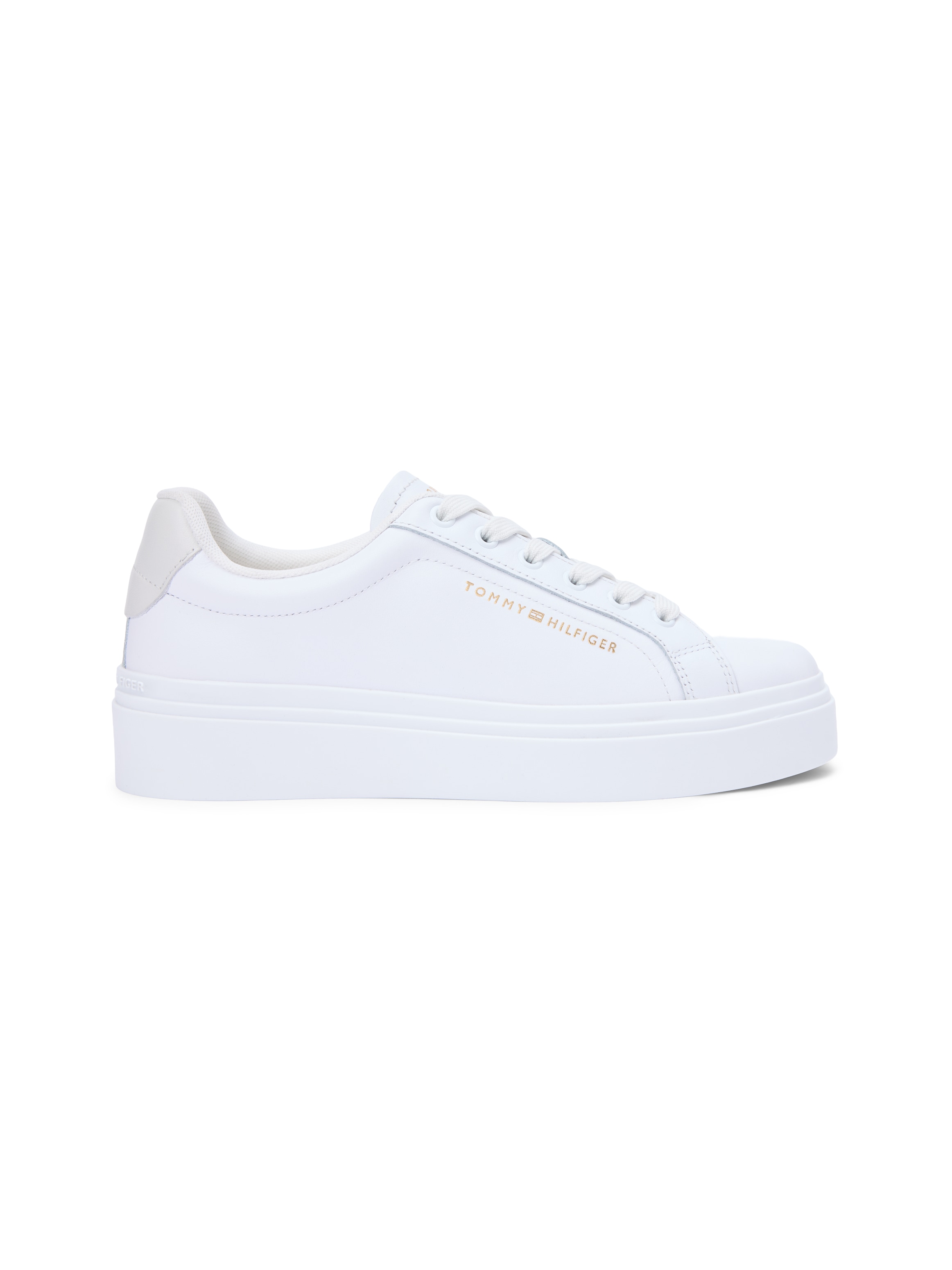 Tommy Hilfiger Plateausneaker »TH CHIC CUPSOLE PLATFORM«  Freizeitschuh, Halbschuh, Schnürschuh mit Ziernähten