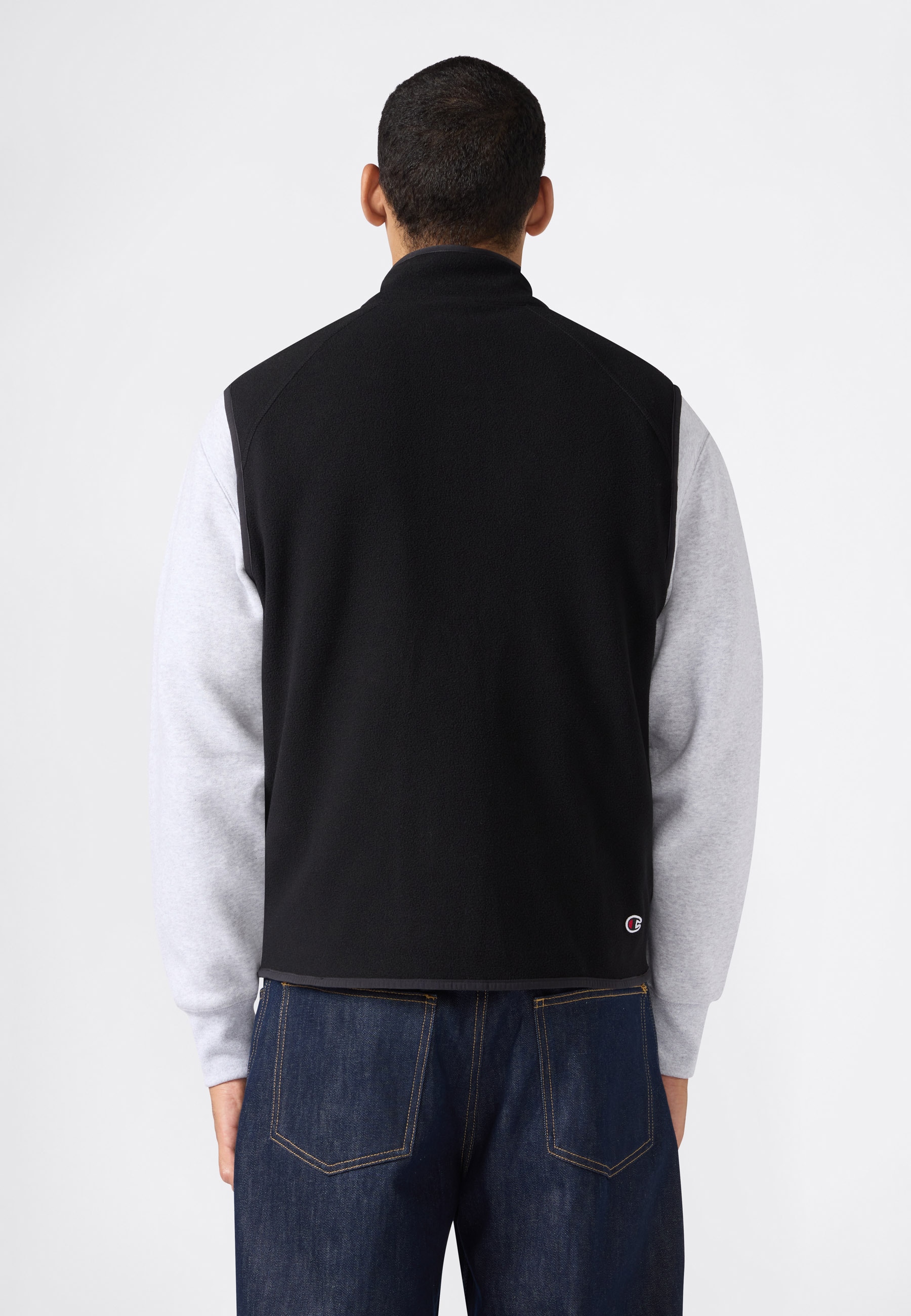 Champion Gilet polaire »SPORTWEAR ZIP-UP VEST Slim Fit Micro Polar« mit Zip-Up-Design, aus Polyester, schmale Silhouette