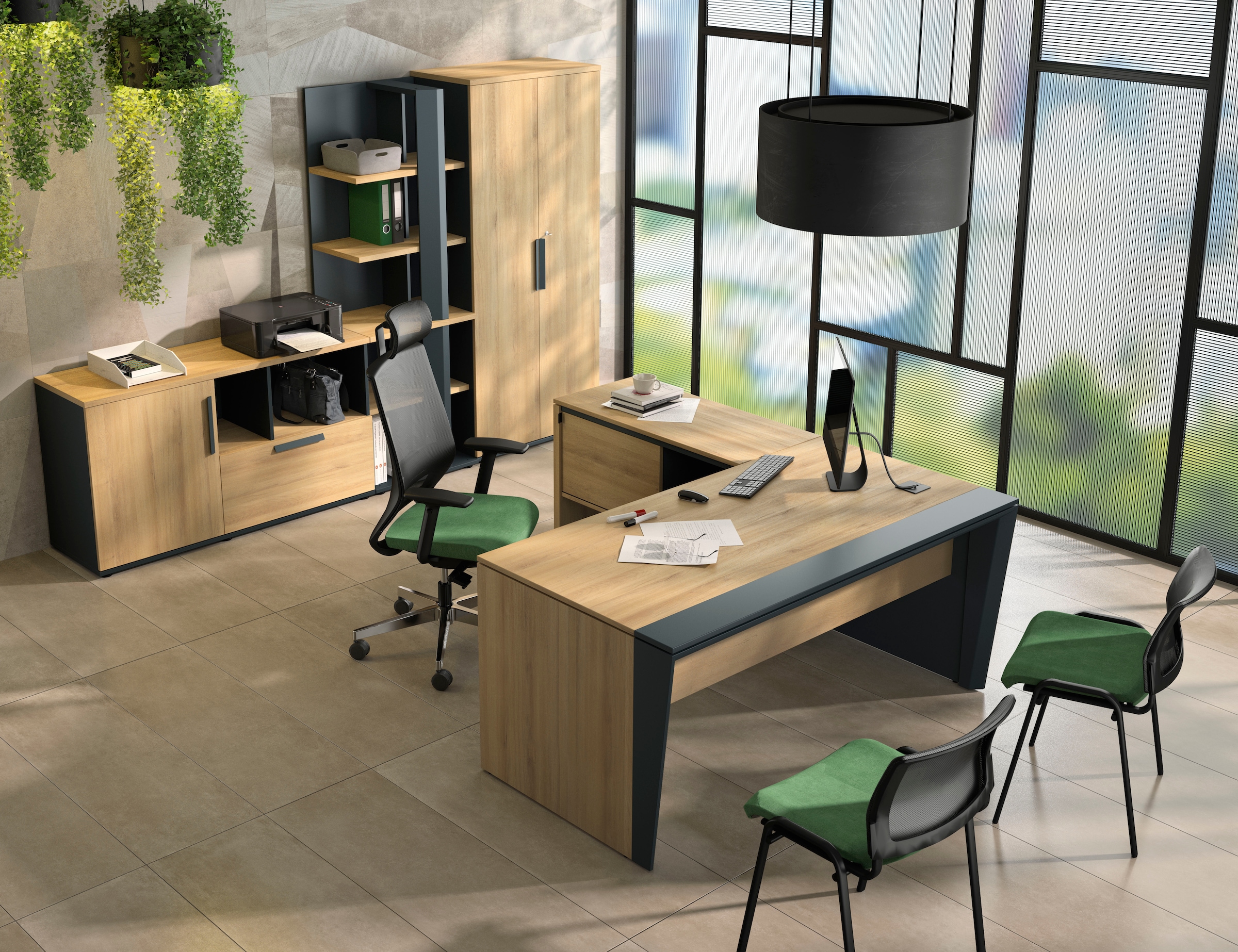 Gami Schreibtisch »ARCADE« 1 Stk. tlg. Schreibtish B. 165