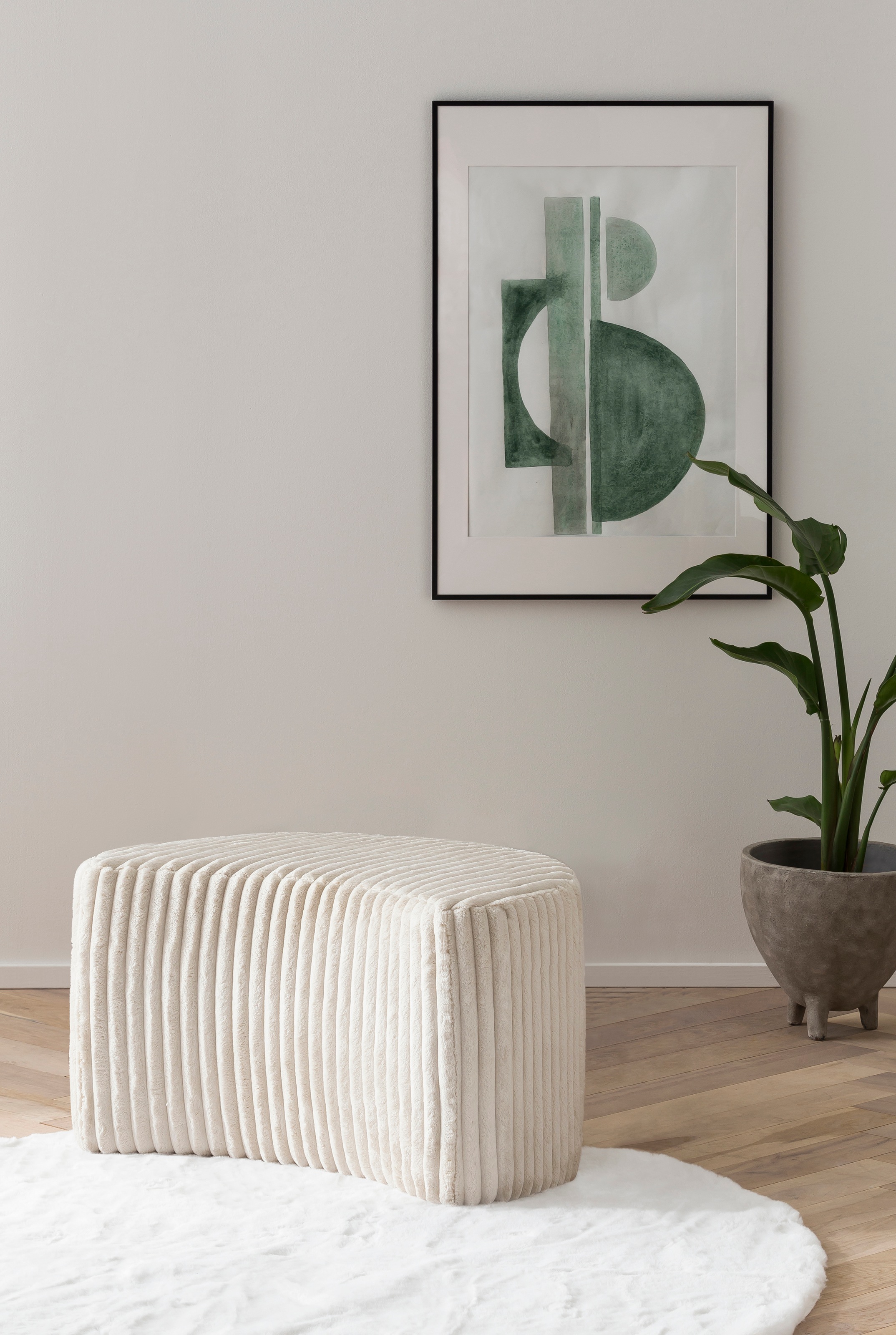 Home affaire Tabouret »MAISIE« passende Ergänzung zum Drehsessel MAISIE, in 3 Farben lieferbar