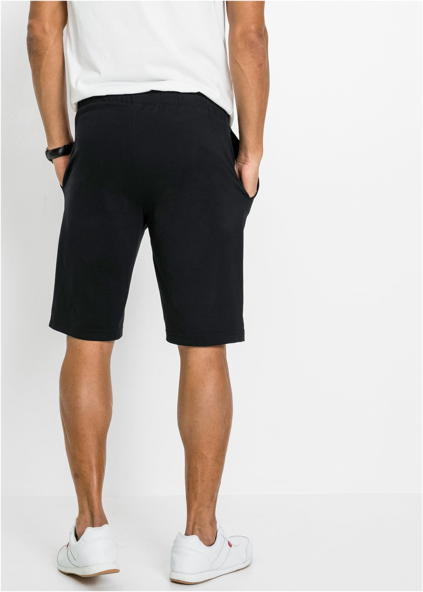 bonprix Short  en coton et polyester, Regular Fit, qualité légère