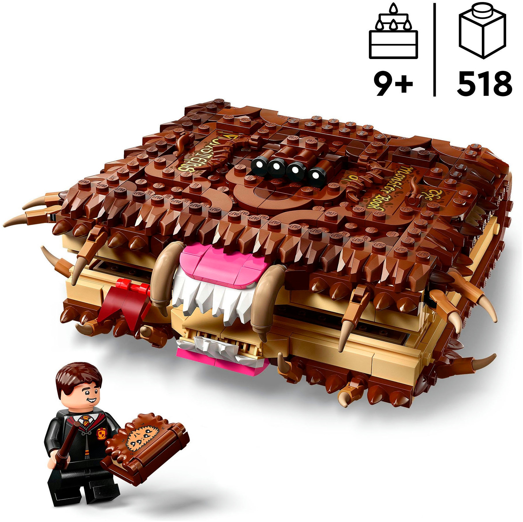 LEGO® Pions de construction »Beissendes Monsterbuch der Monster (76449), LEGO Harry Potter™« Made in Europe