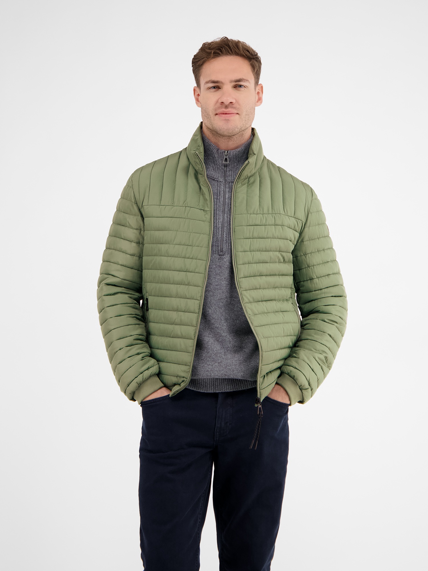 LERROS Steppjacke »Leichter Herren Steppblouson« ohne Kapuze