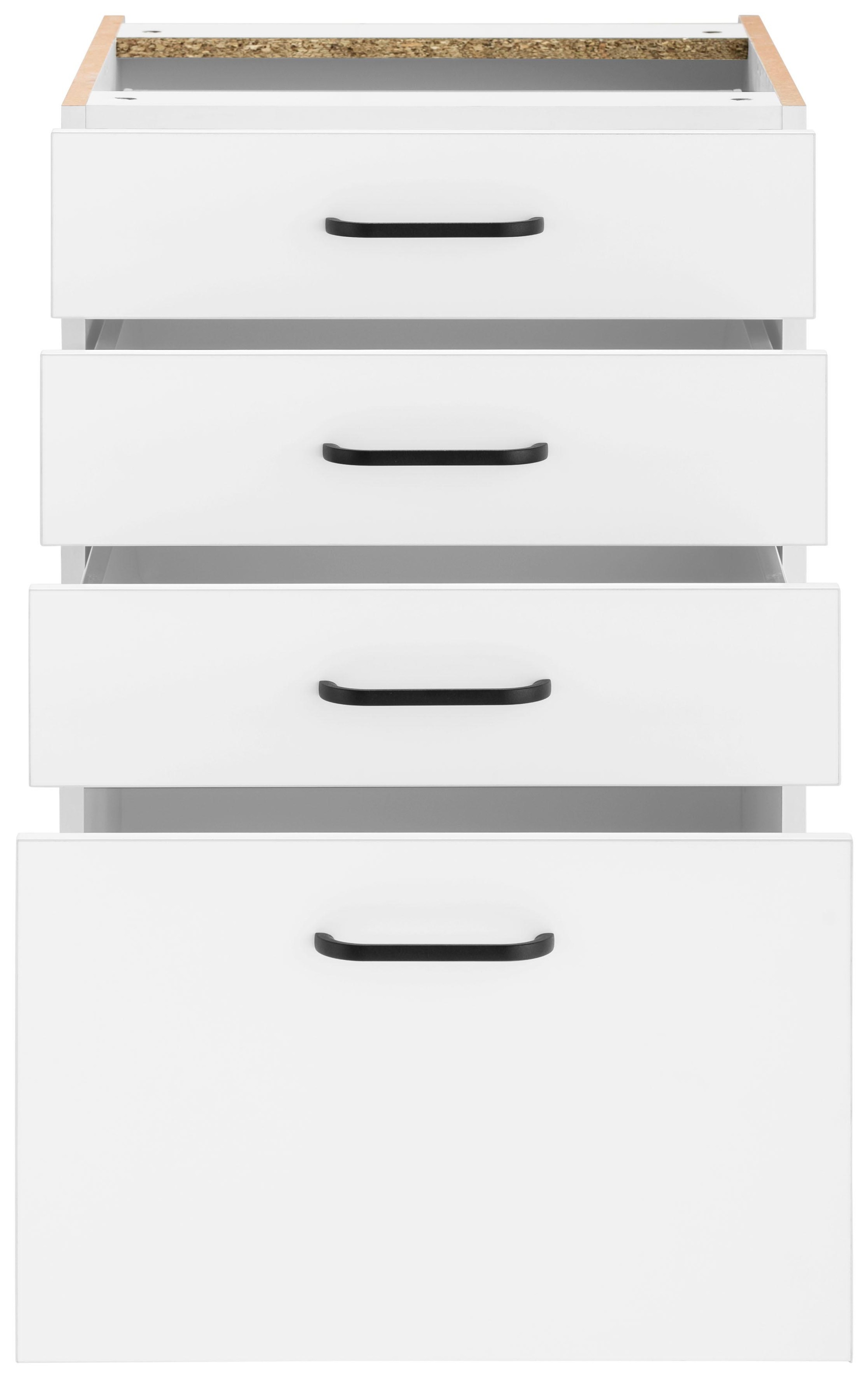 OPTIFIT Armoire basse »Elga« mit Soft-Close-Funktion, höhenverstellbare Füsse, Breite 50 cm