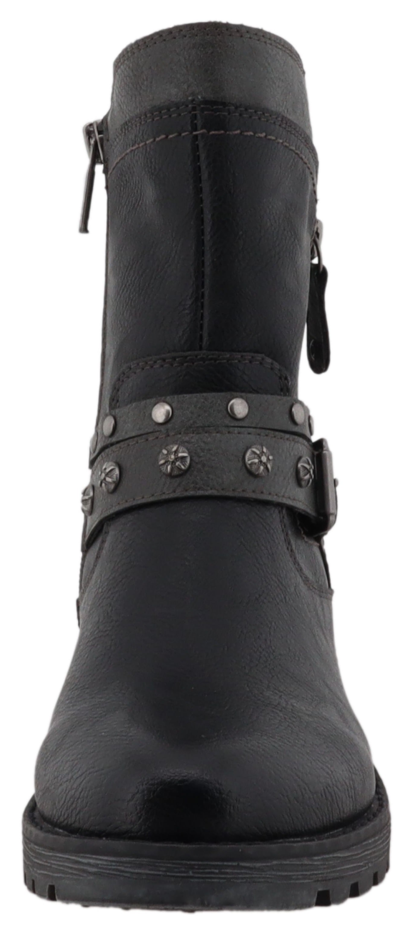 Mustang Shoes Bottes d'hiver »Haukea«  bottes biker avec talon bloc et membrane TEX