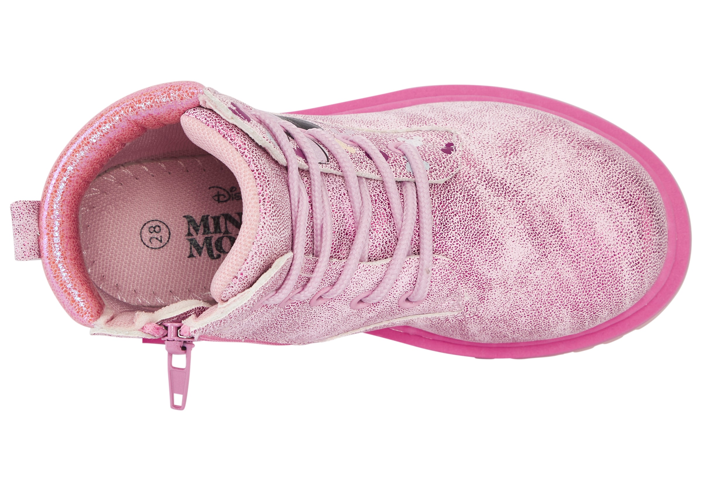 Disney Bottines à lacets »MINNIE«  Winterschuhe, Winterboots, Schnürstiefel, Winterstiefel