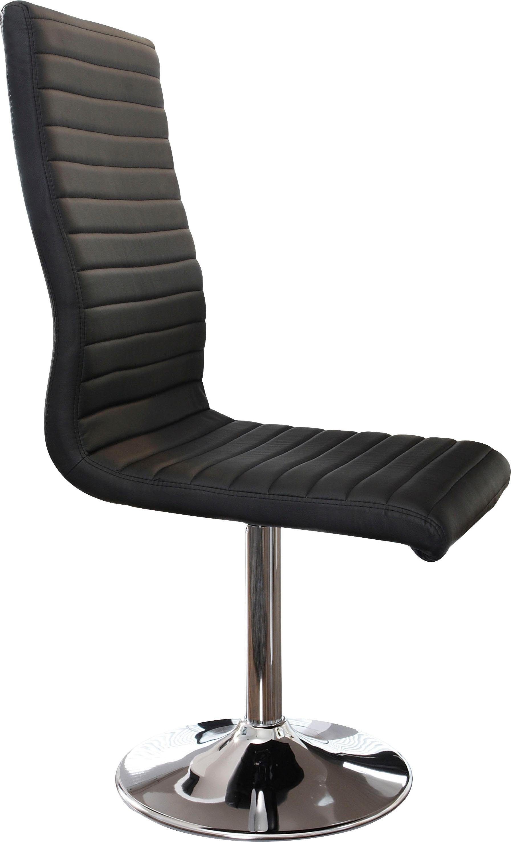 SalesFever Chaise de salle à manger »Komfortabler Armlehnstuhl zum Relaxen« (Set) 4 cuismit Drehfunktion