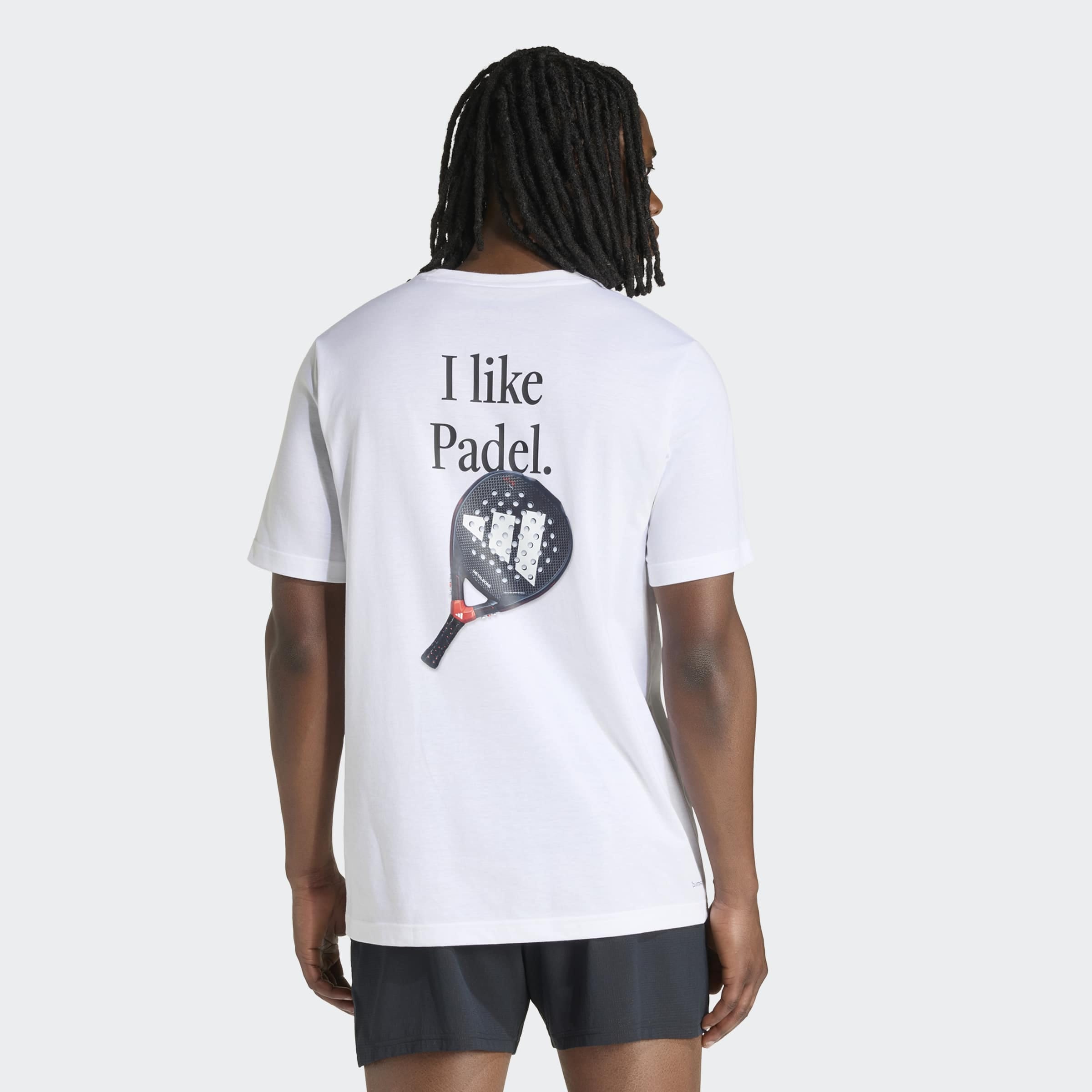 adidas Performance T-shirt »M PADEL CAT G T« avec col rond, sans fermeture, en polyester