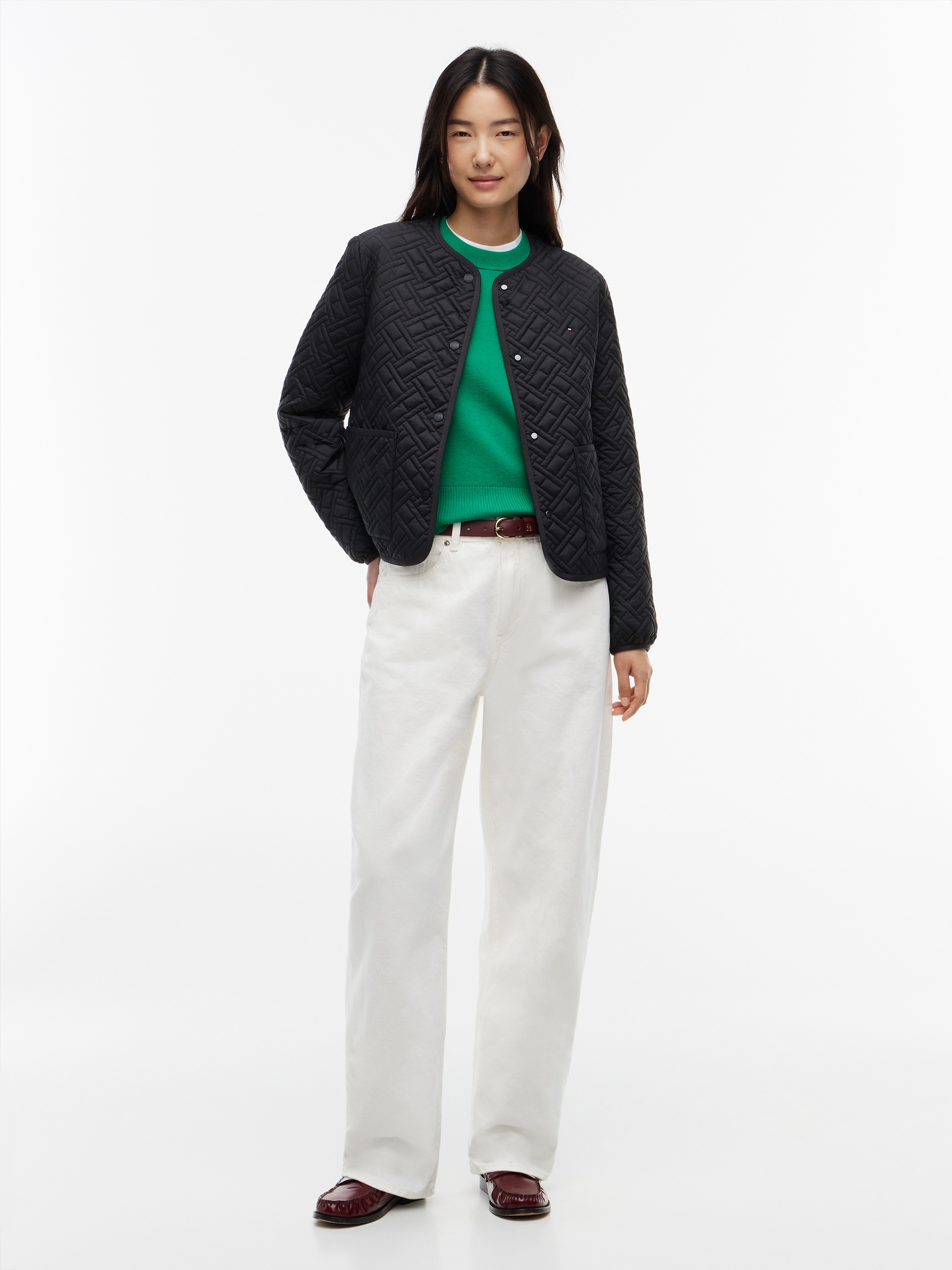 Tommy Hilfiger Veste matelassée »QUILTED LINER JACKET« fibre synthétique