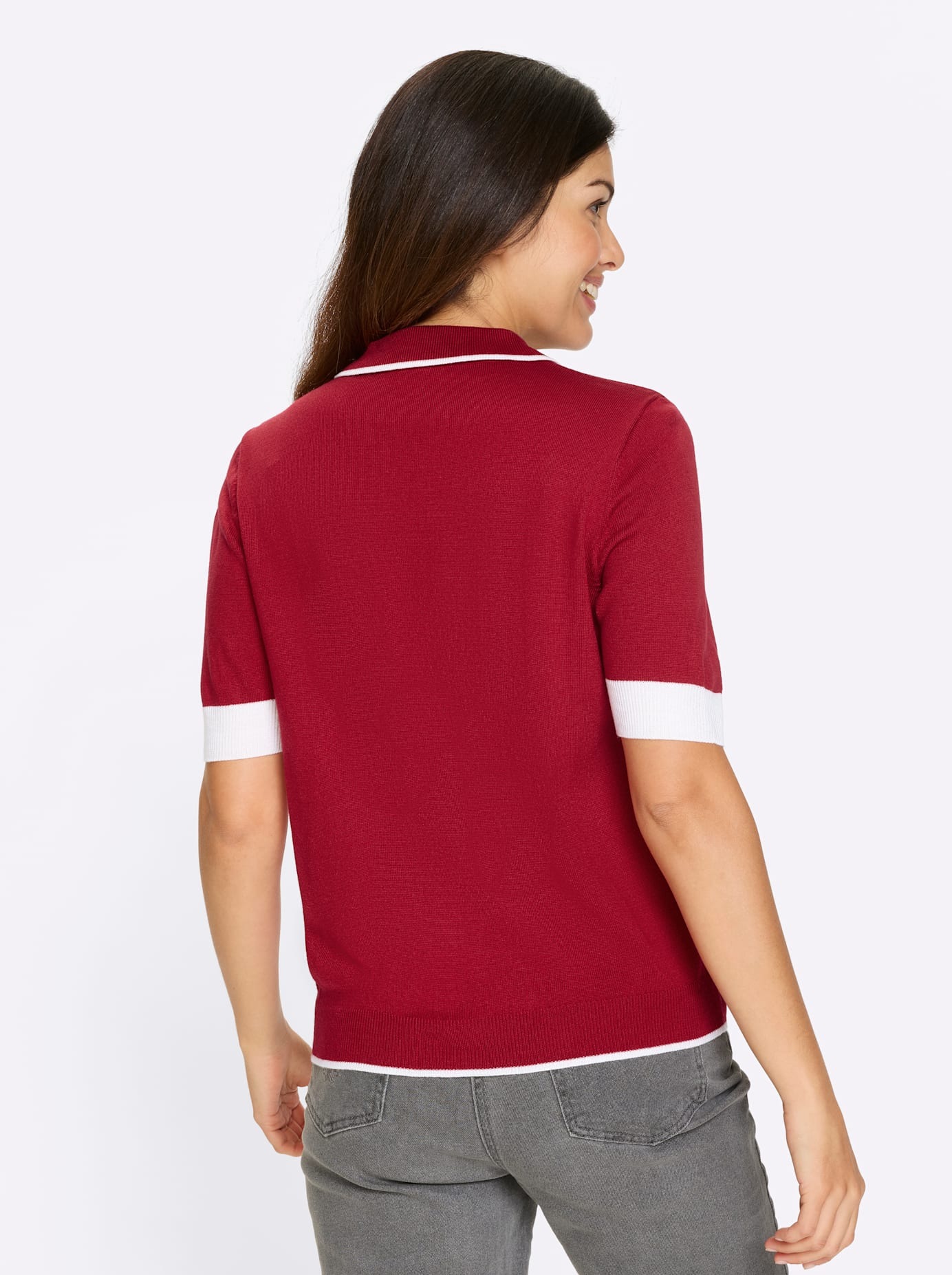 Classic Basics Kurzarmpullover »Polopullover«