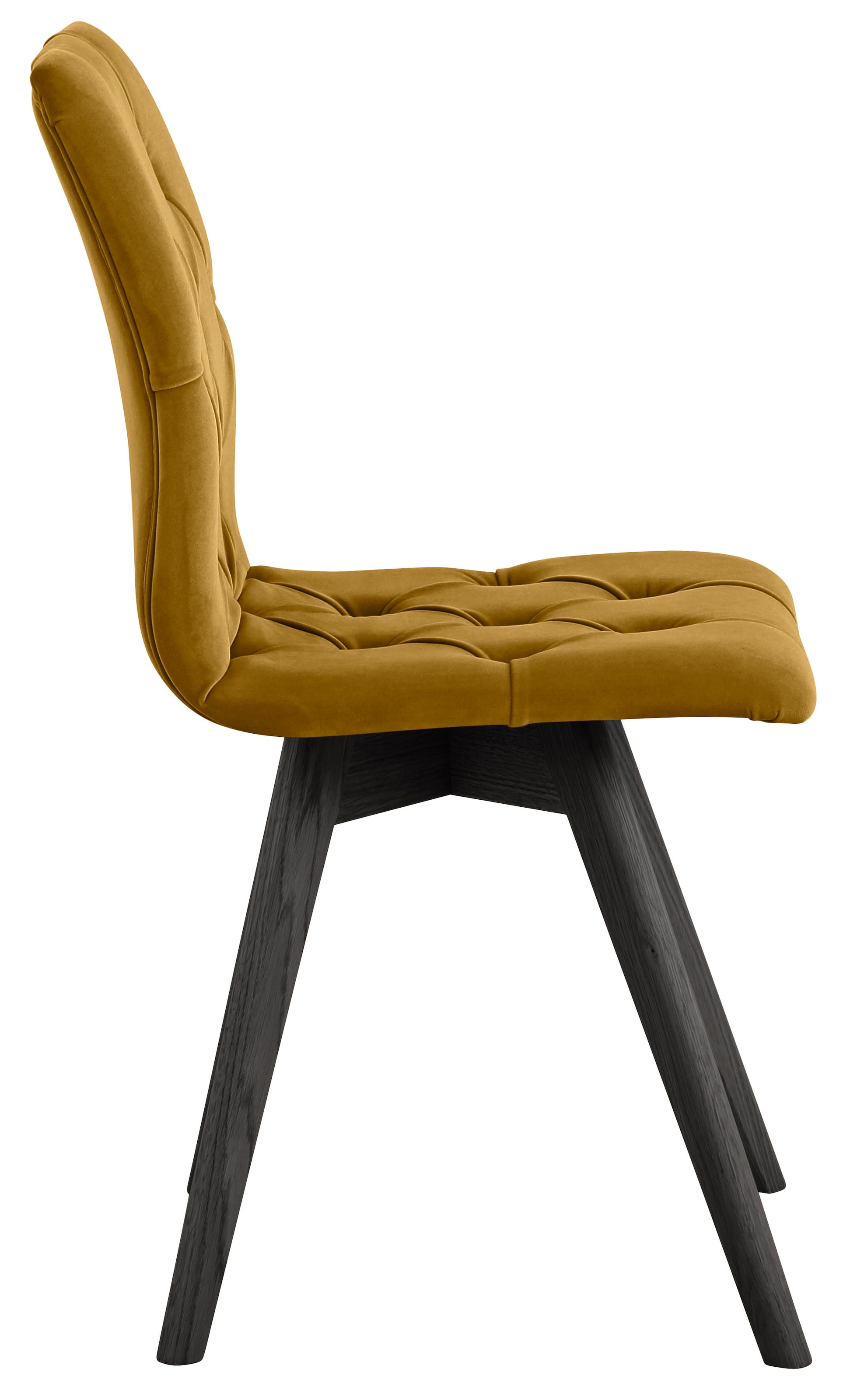 GOODproduct Chaise de salle à manger »Rania« (Set) 2 cuismit Massivholzbeinen