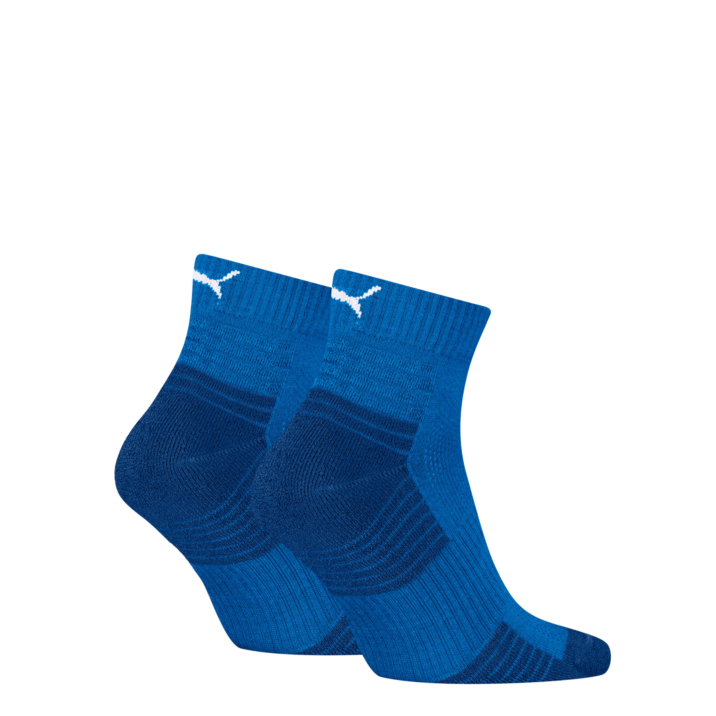 PUMA Kurzsocken »PUMA UNISEX SPORT CUSHIONED QUARTER 2P« 2 Paar,  Rippenbündchen, optimierte Dämpfung für zusätzlichen Komfort
