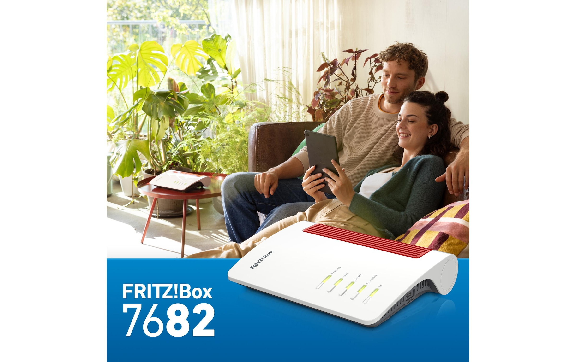   Routeur Wifi »FRITZ! Dual-Band WiFi Router FRITZ!Box 7682 G.Fast«