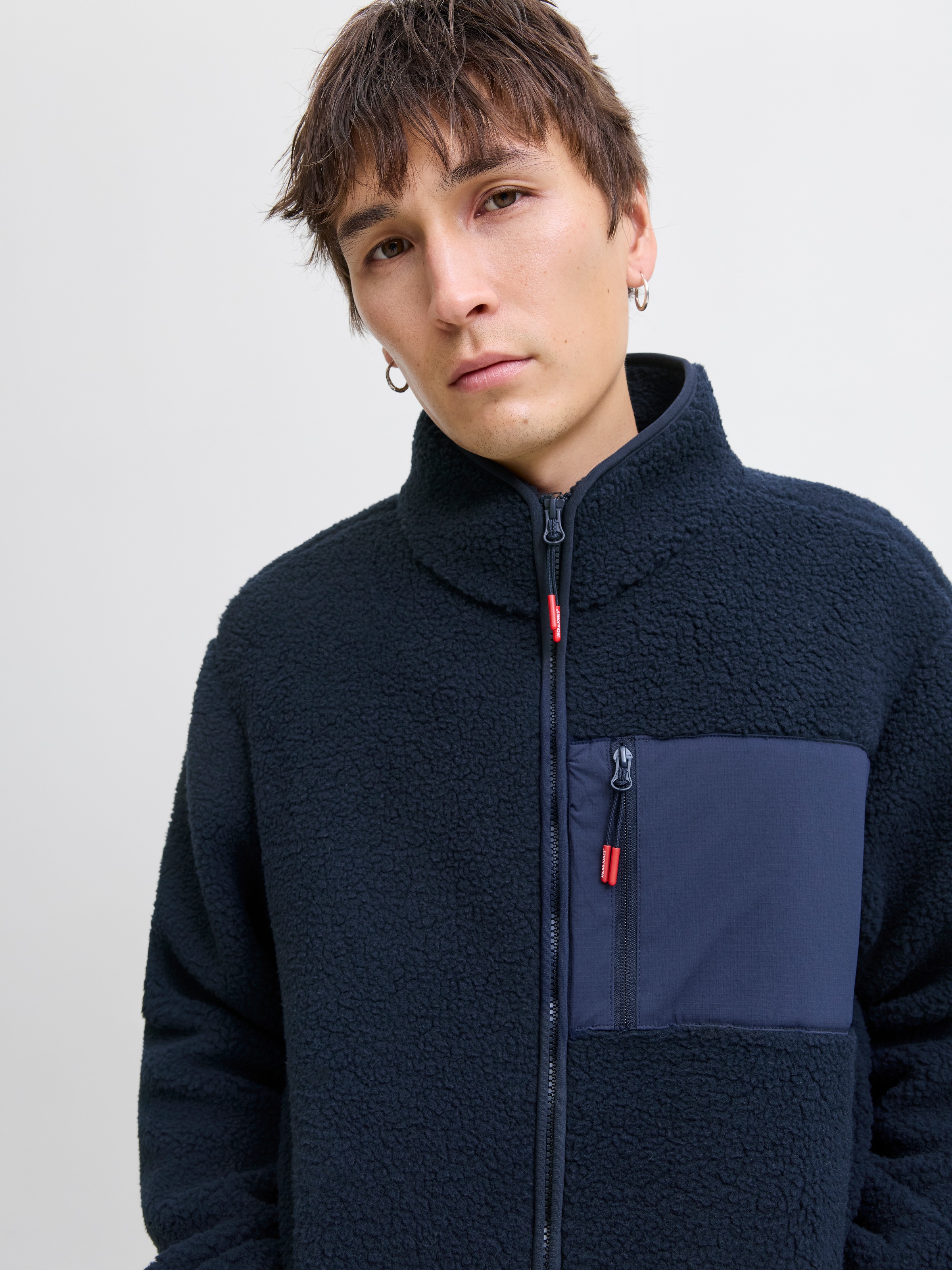 Jack & Jones Fleecejacke »JJTHATCHER FLEECE JACKET«