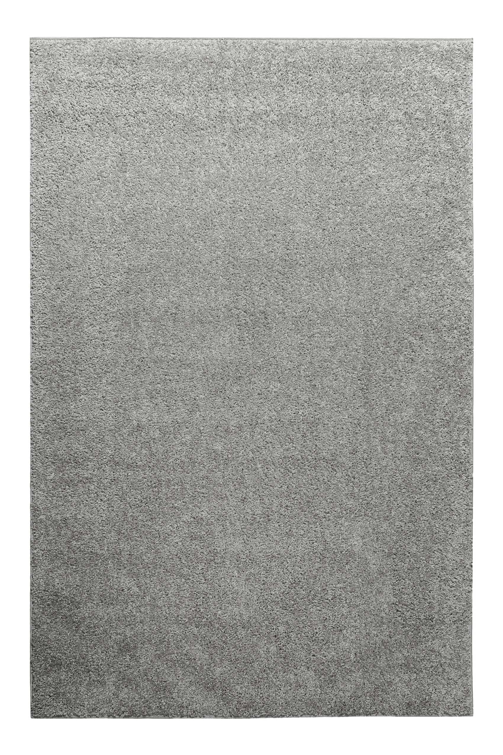 Homie Living Tapis »Gino« Rectangulaire 30 mm Höhe Hochflor, gewebt, weich, uni, Wohnzimmer, Schlafzimmer, waschbar