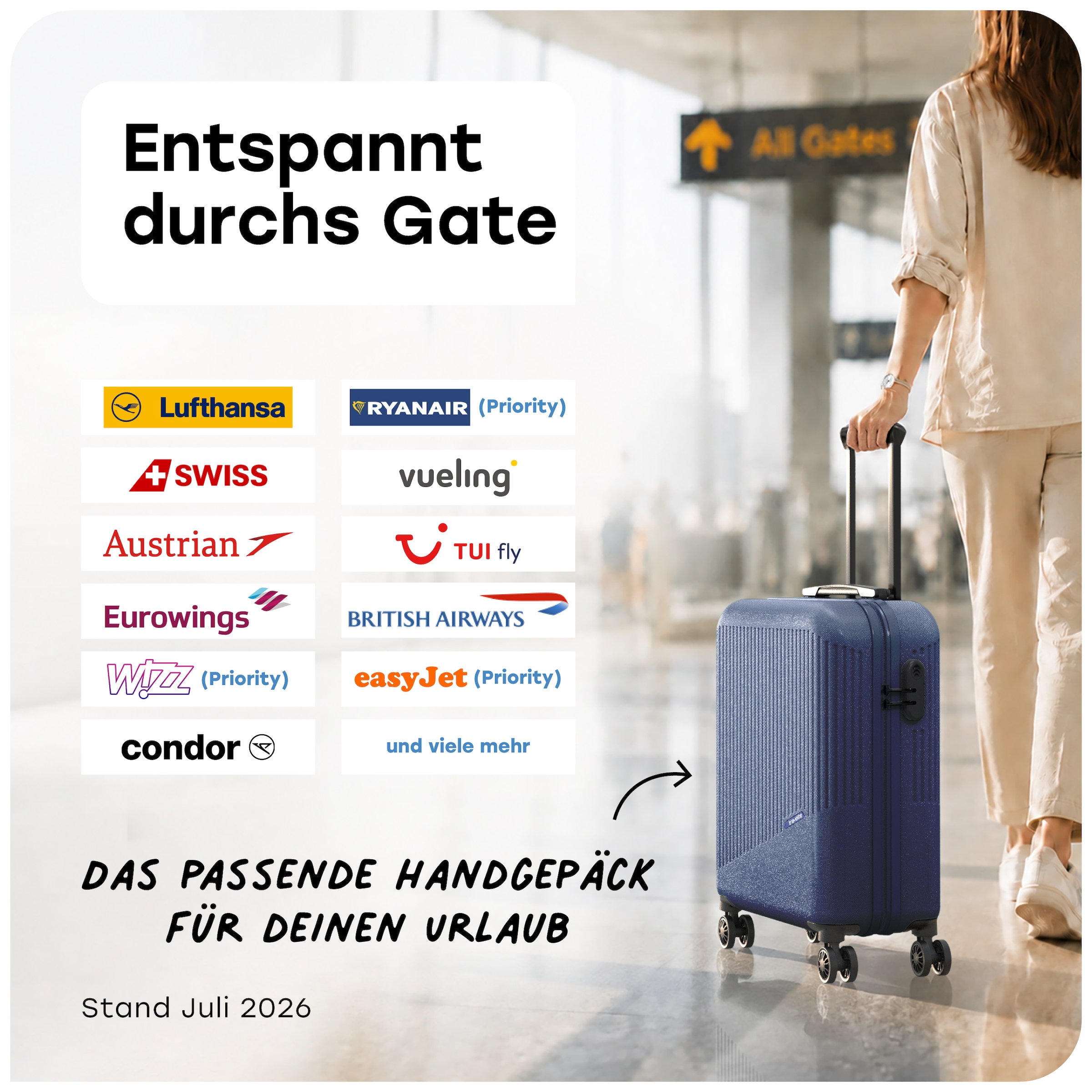 travelite Trolley à coque dure »BALI Reisekoffer Hartschale« 34 litre 4 Rollen serrure TSA – bagage de voyage robuste