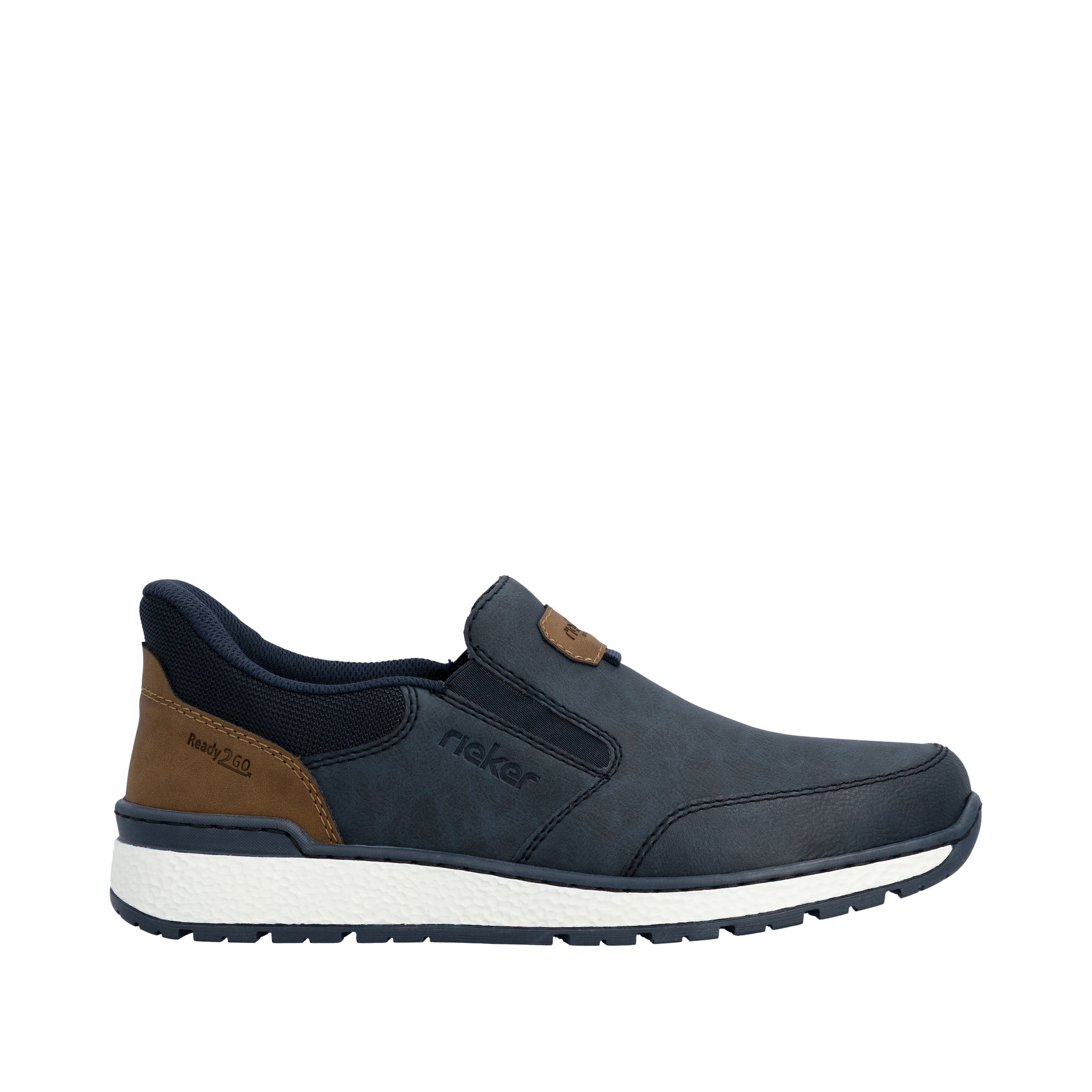 Rieker Slipper »Ready2GO«  chaussure à enfiler, chaussure basse, sneaker slip-on avec inserts stretch