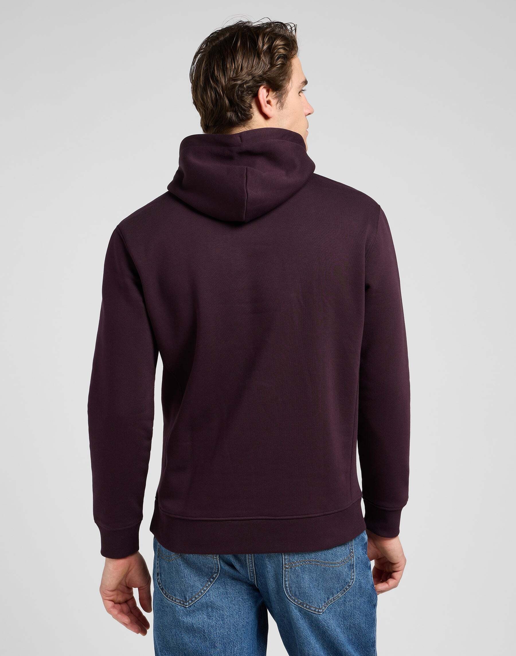 Lee® Pull à capuche »Lee Kapuzenpullover Plain Hoodie«
