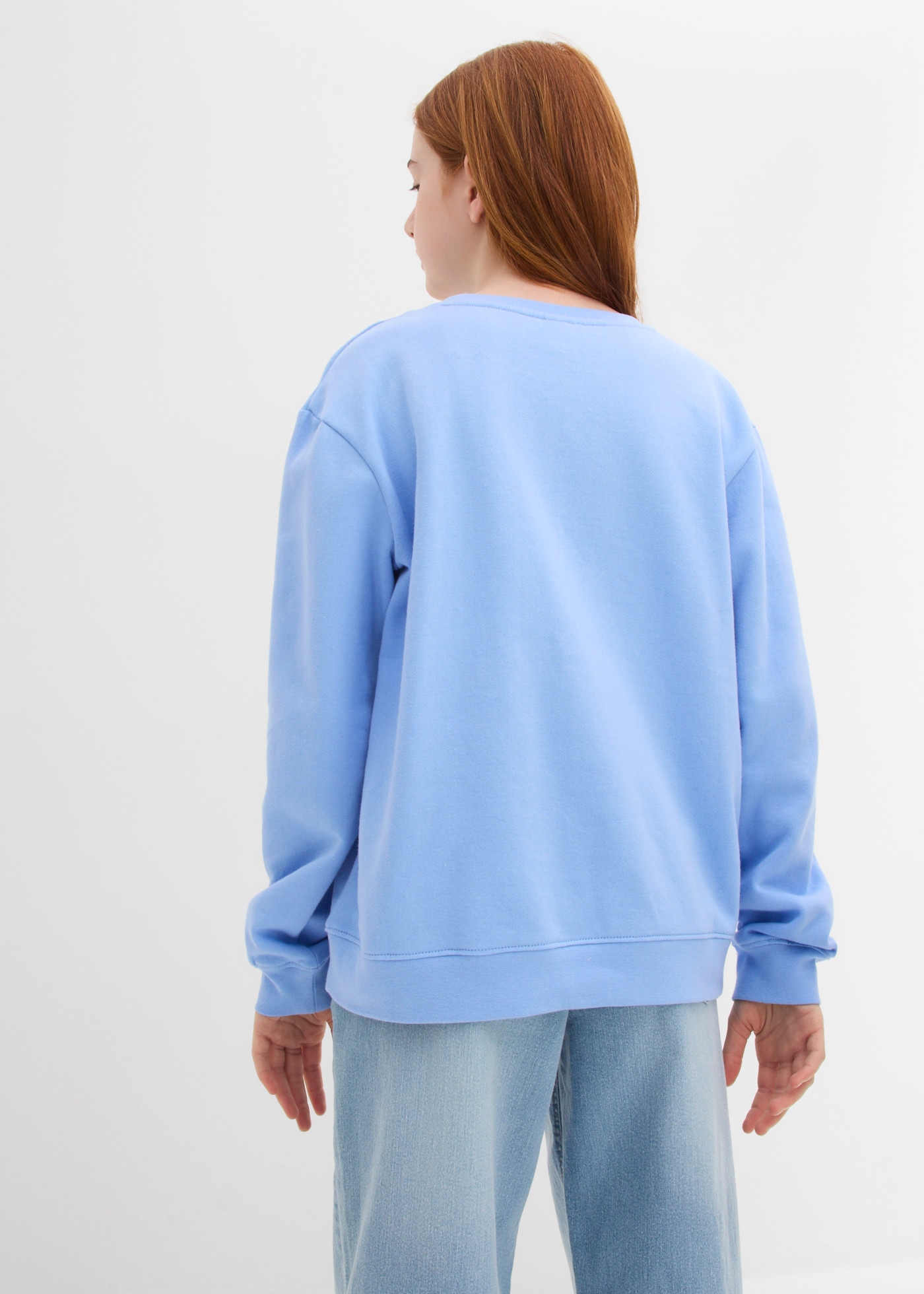 bonprix Sweat-shirt , avec imprimé statement, en coton, coupe régulière
