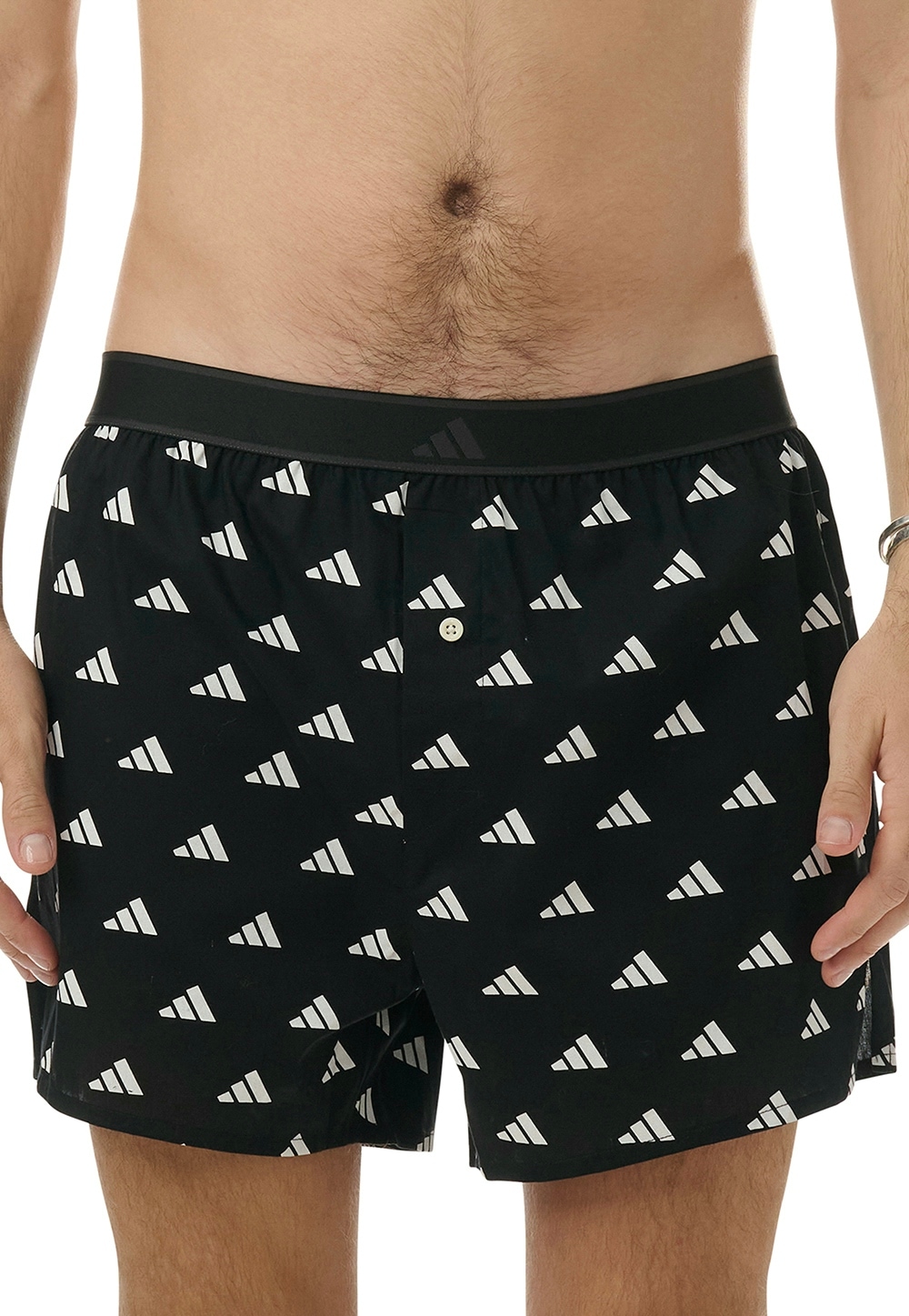 adidas Sportswear Trunk »Active Woven« lockere Passform, Knopfleiste, elastischer Bund, Webqualität