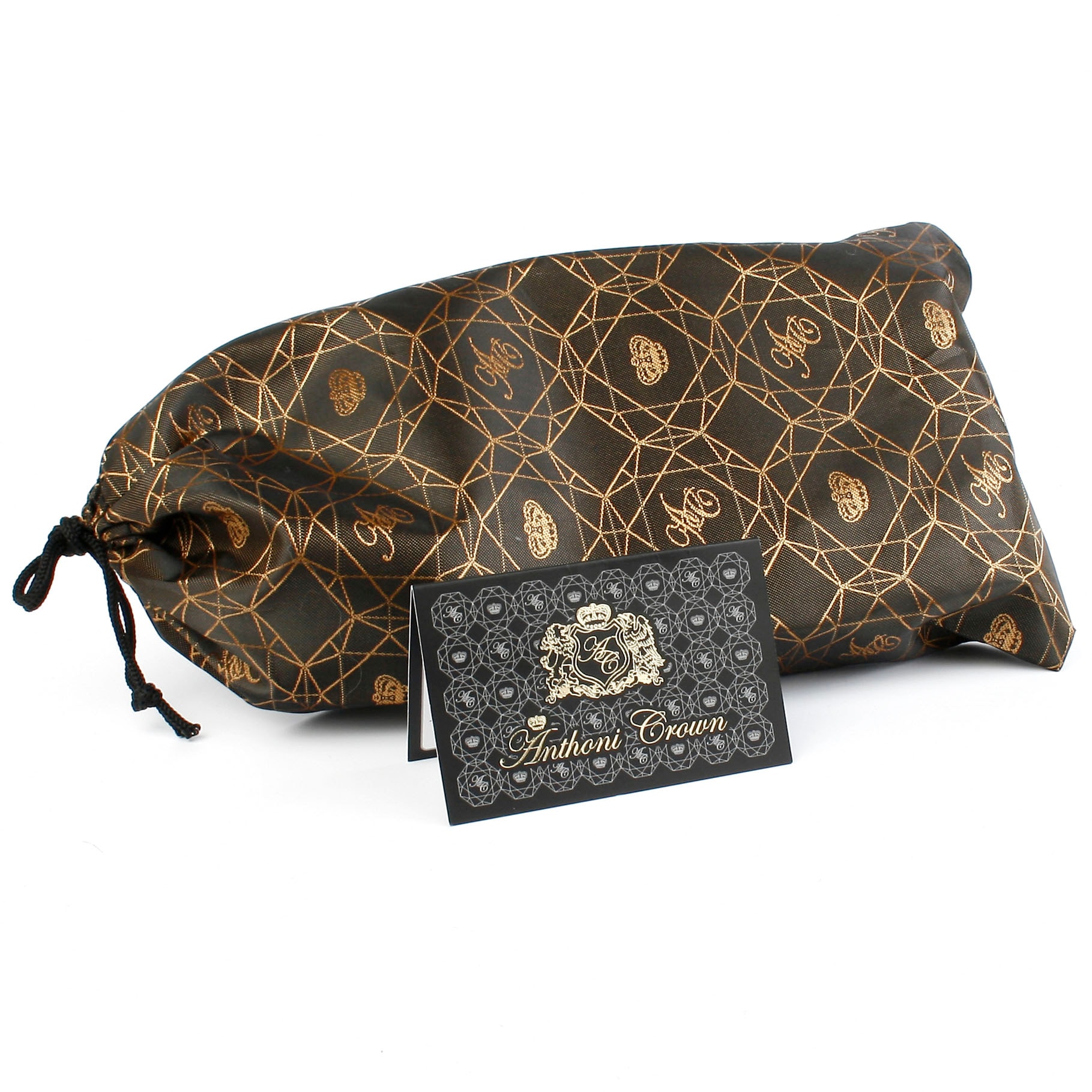 Anthoni Crown Ledergürtel mit glänzender Dornschliesse